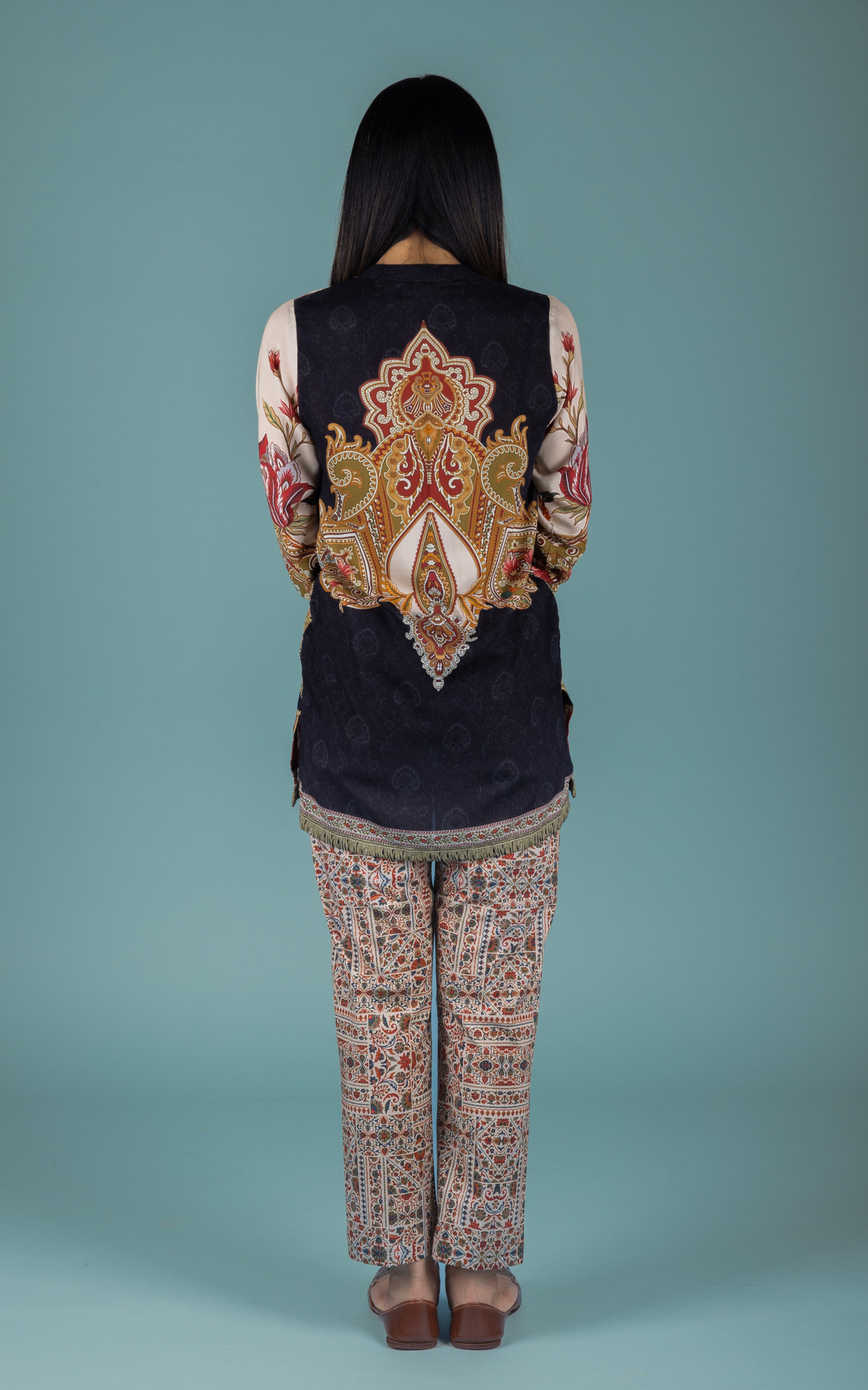 Gohar Butter Silk Co-ord Set - Neetika Chopra