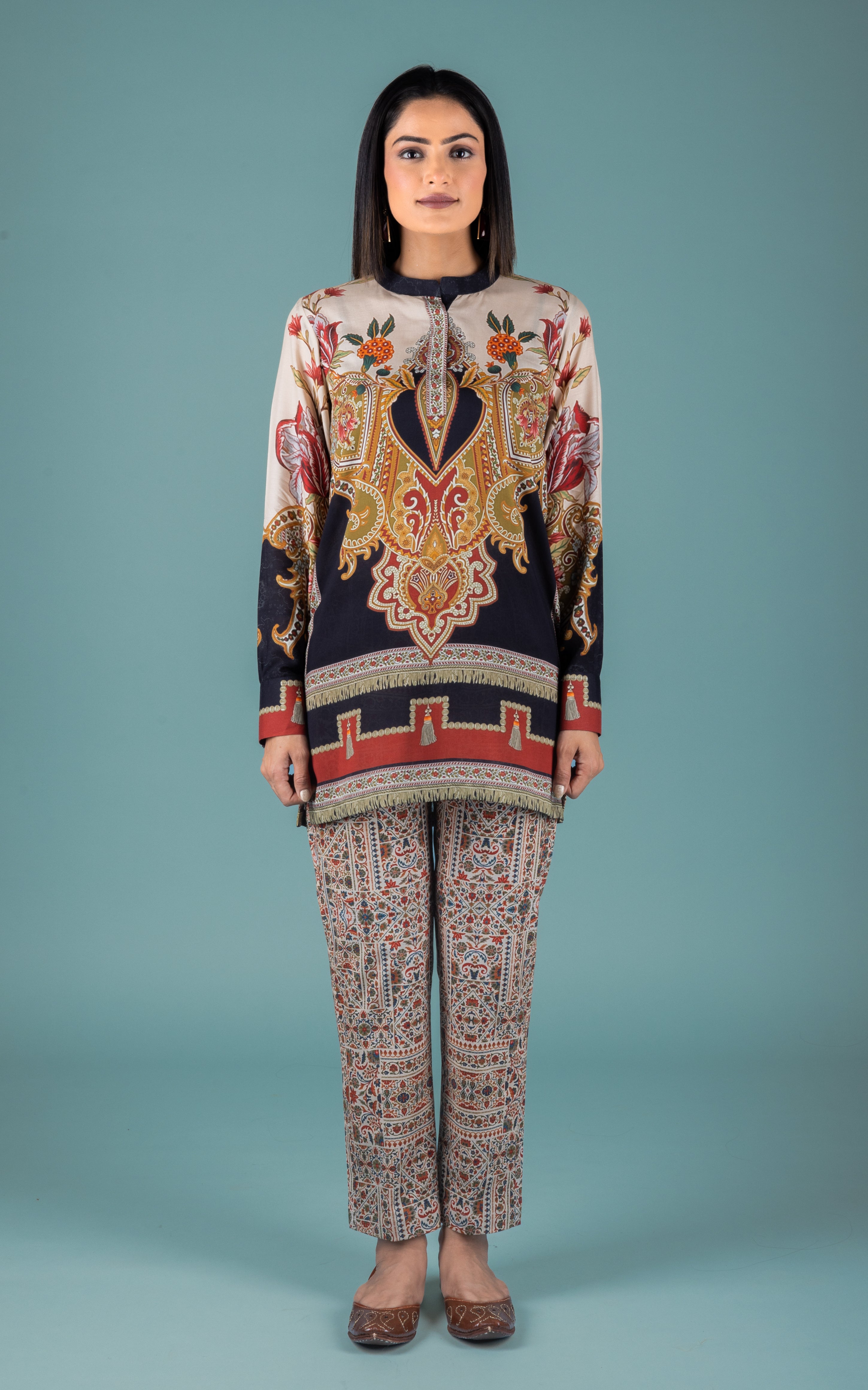 Gohar Butter Silk Co-ord Set - Neetika Chopra