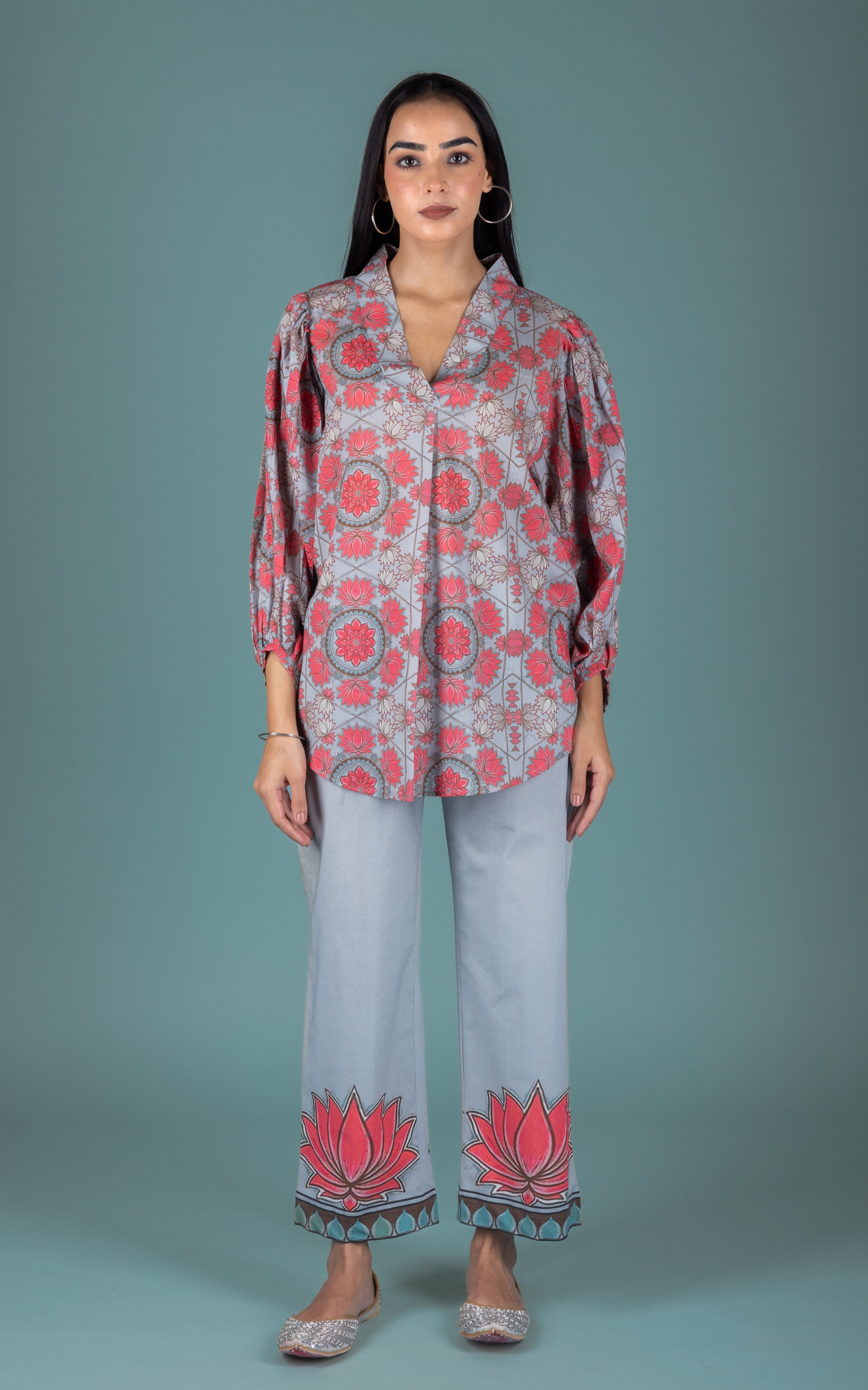 Gul Cotton Co-ord Set - Neetika Chopra