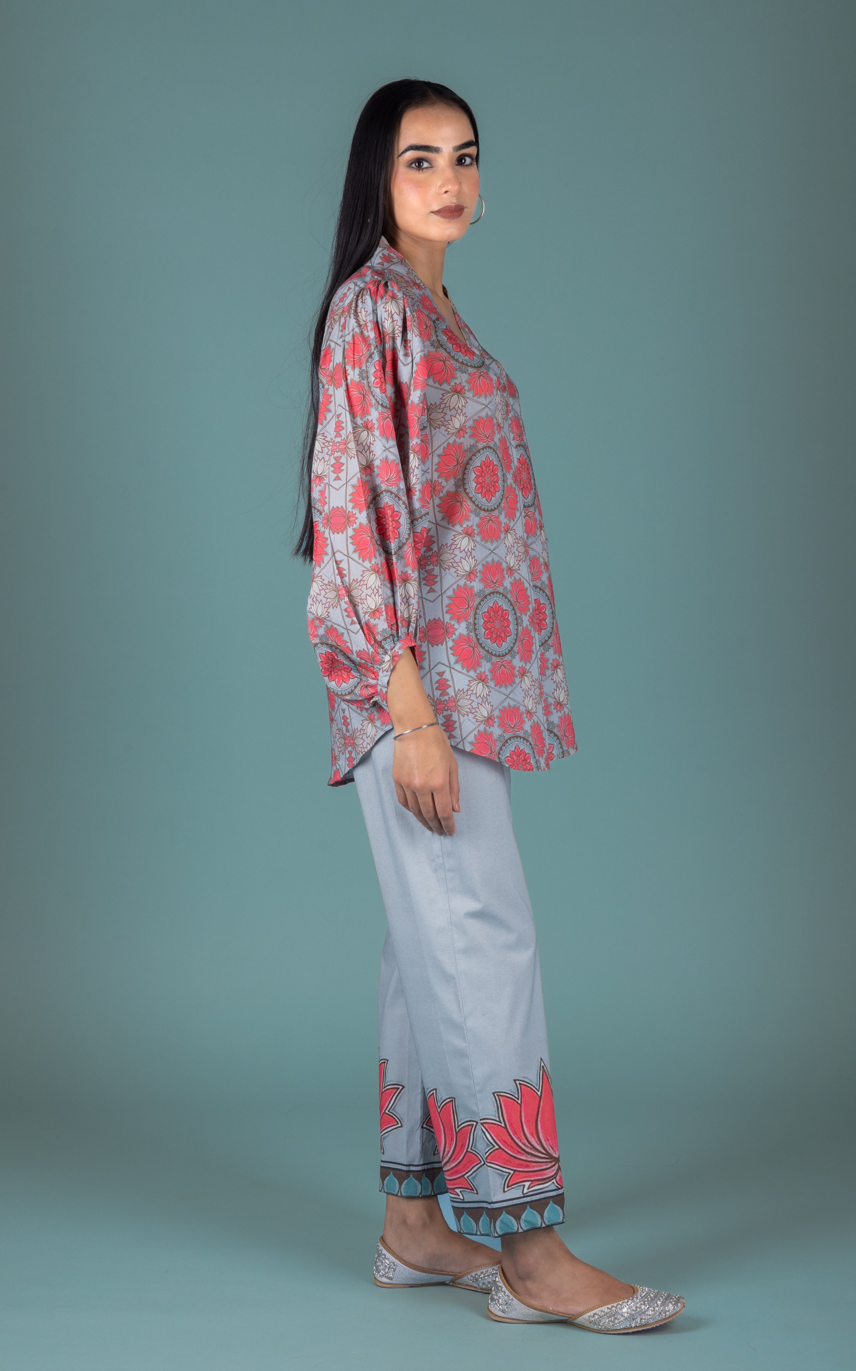 Gul Cotton Co-ord Set - Neetika Chopra