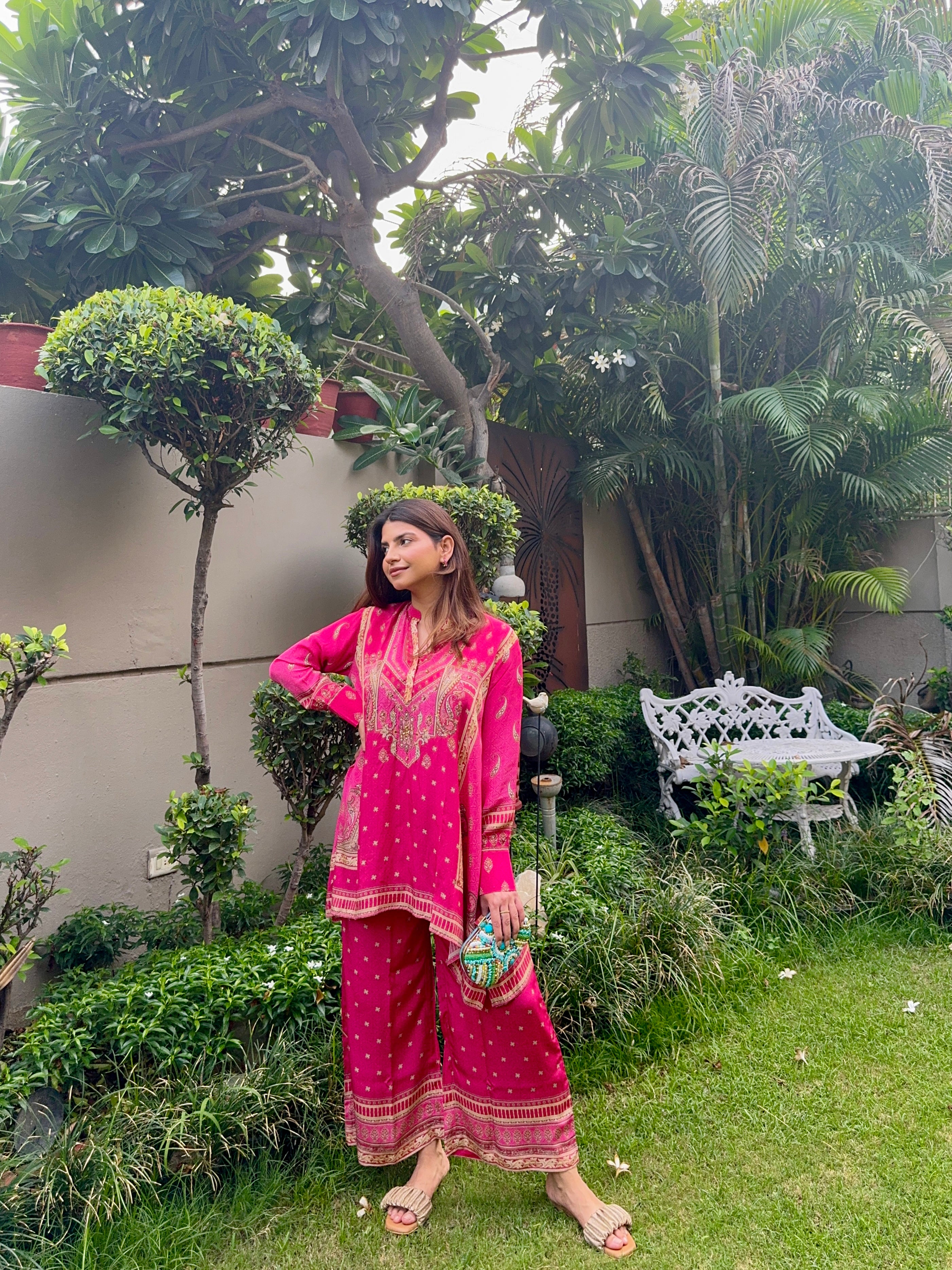 Jaipur Hand Embroidered Matching Set - Neetika Chopra