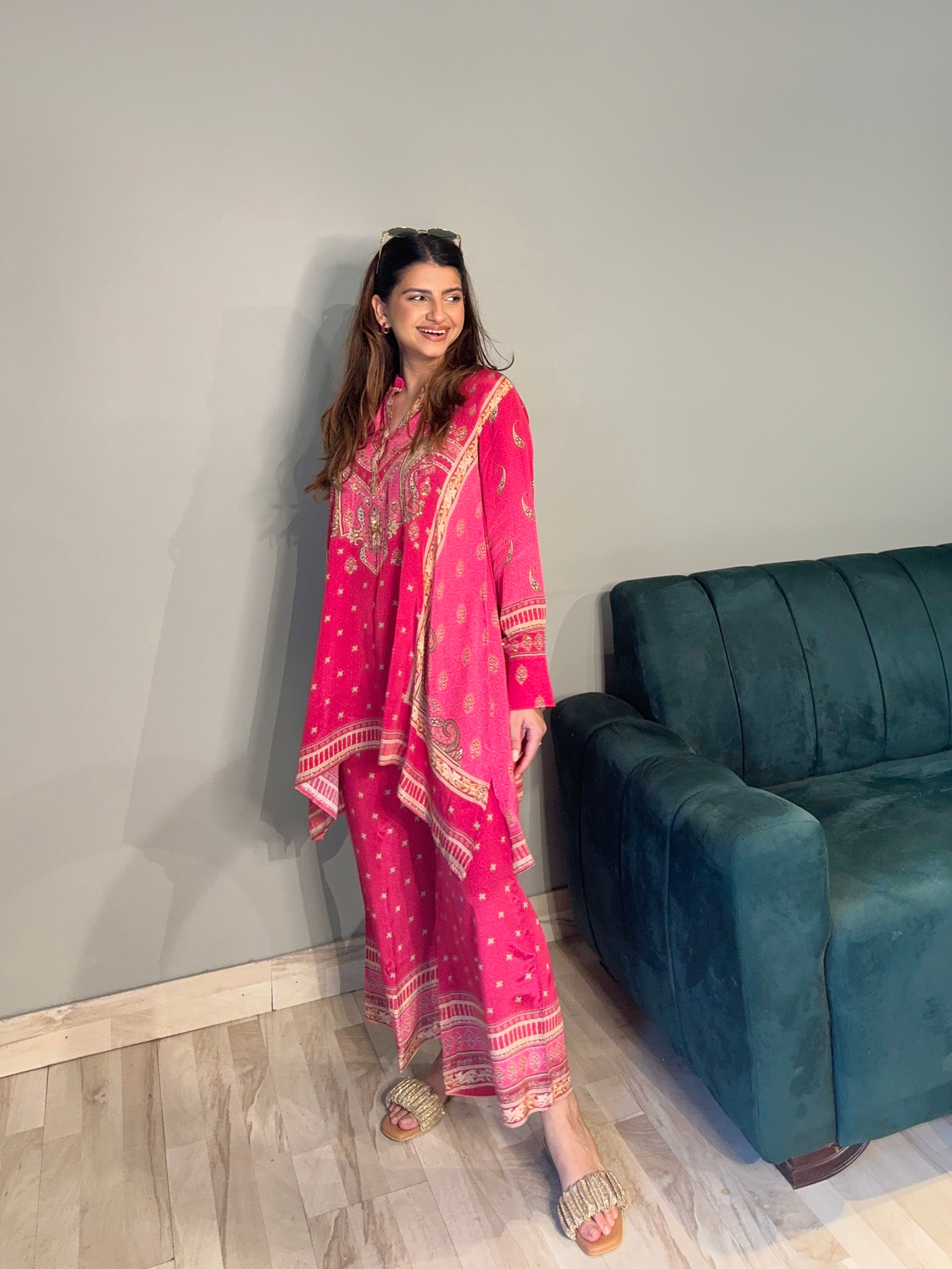 Jaipur Hand Embroidered Matching Set - Neetika Chopra