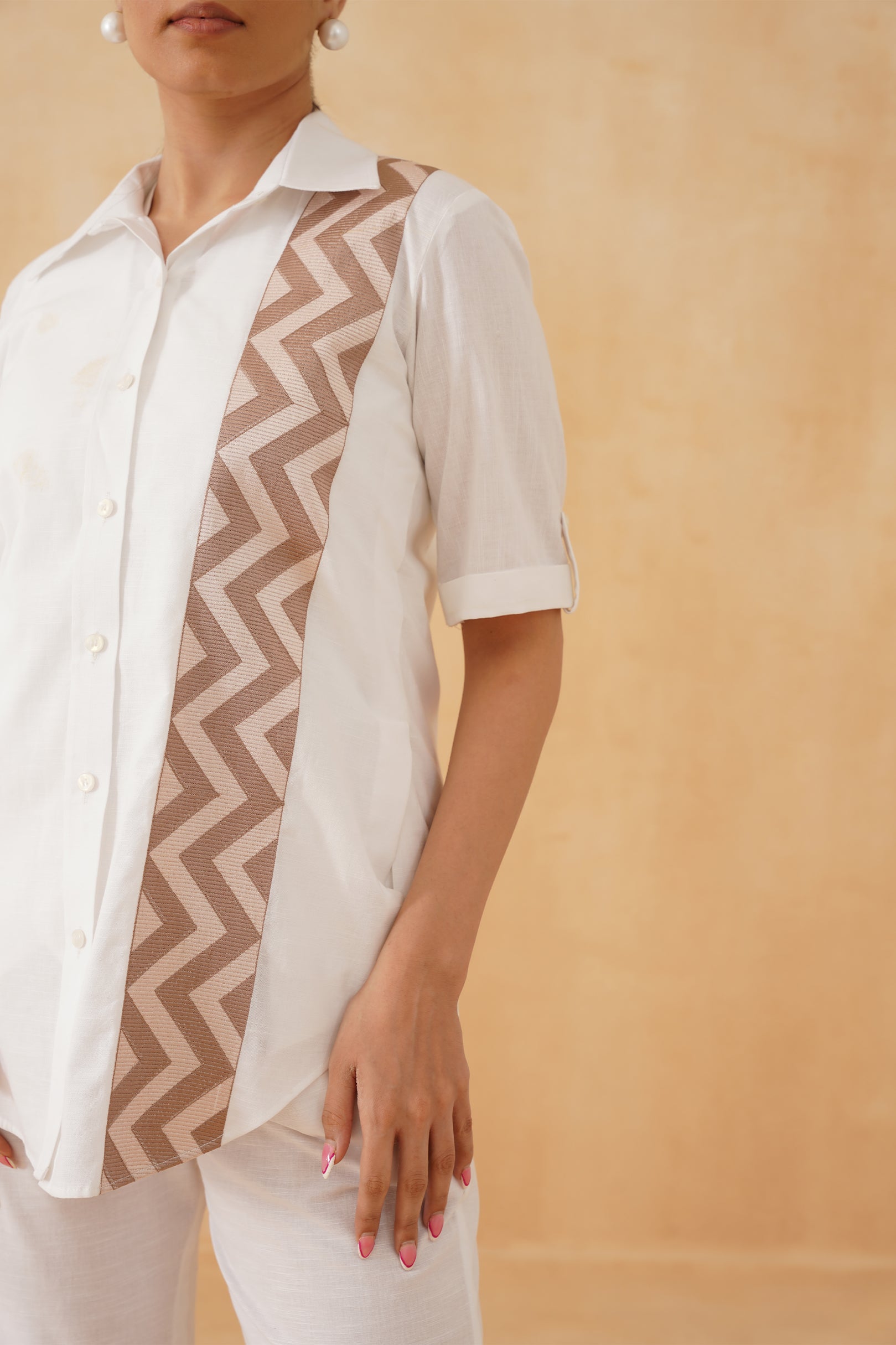 Laurel Cotton Linen Matching Set - Neetika Chopra