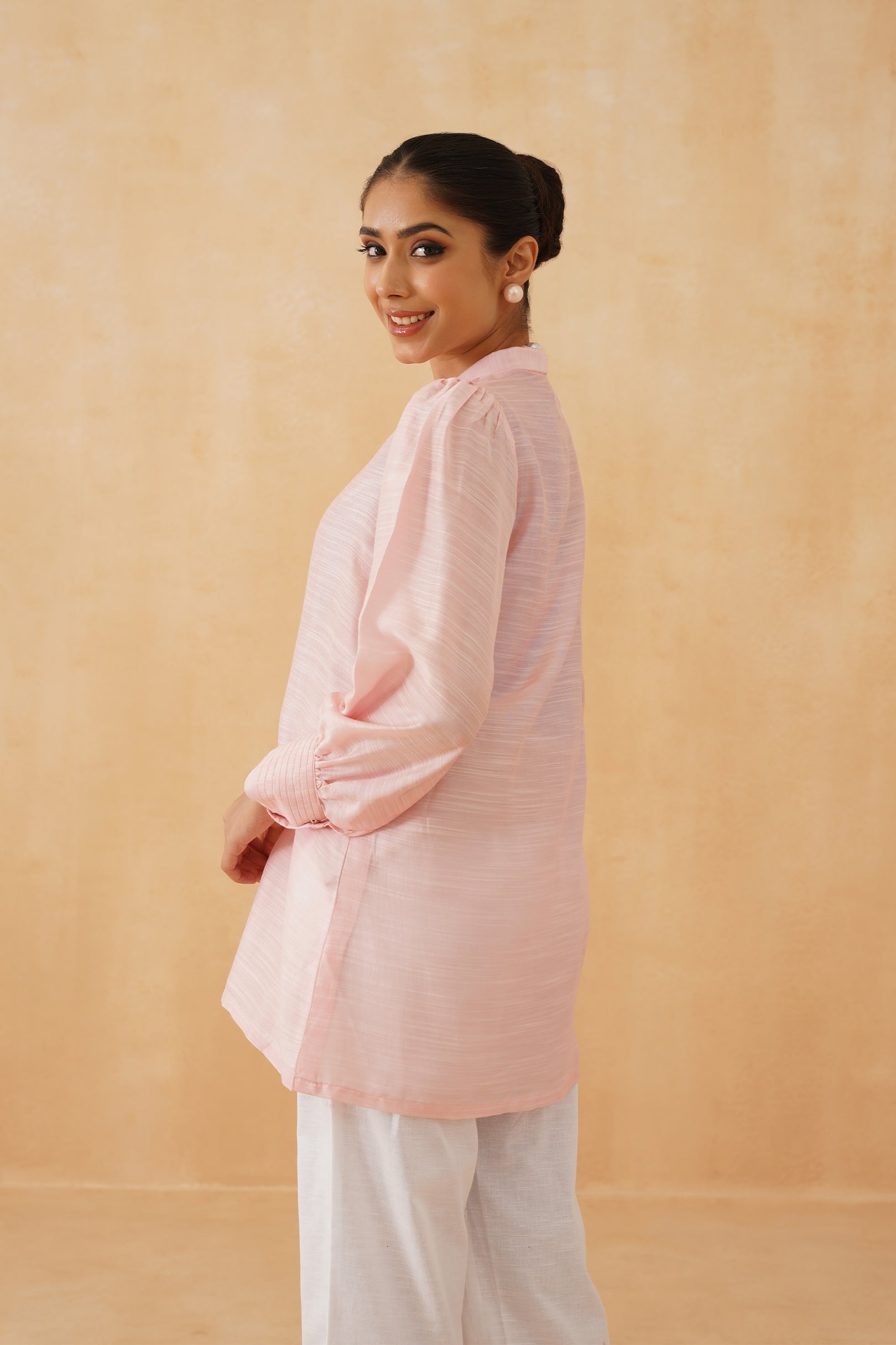 Lily Linen Crepe Matching Set - Neetika Chopra