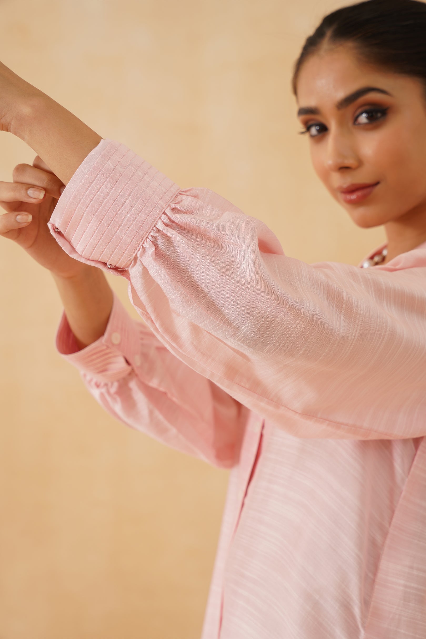 Lily Linen Crepe Matching Set - Neetika Chopra