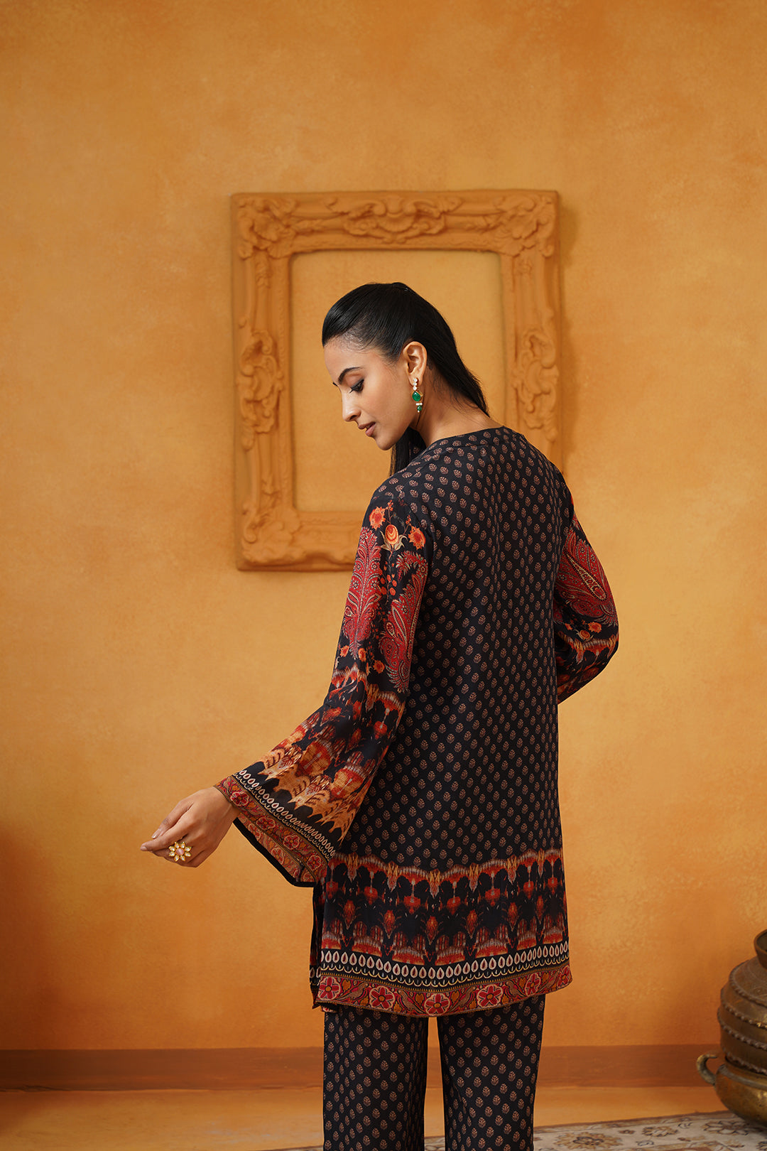 Misha Crepe Matching Set - Neetika Chopra