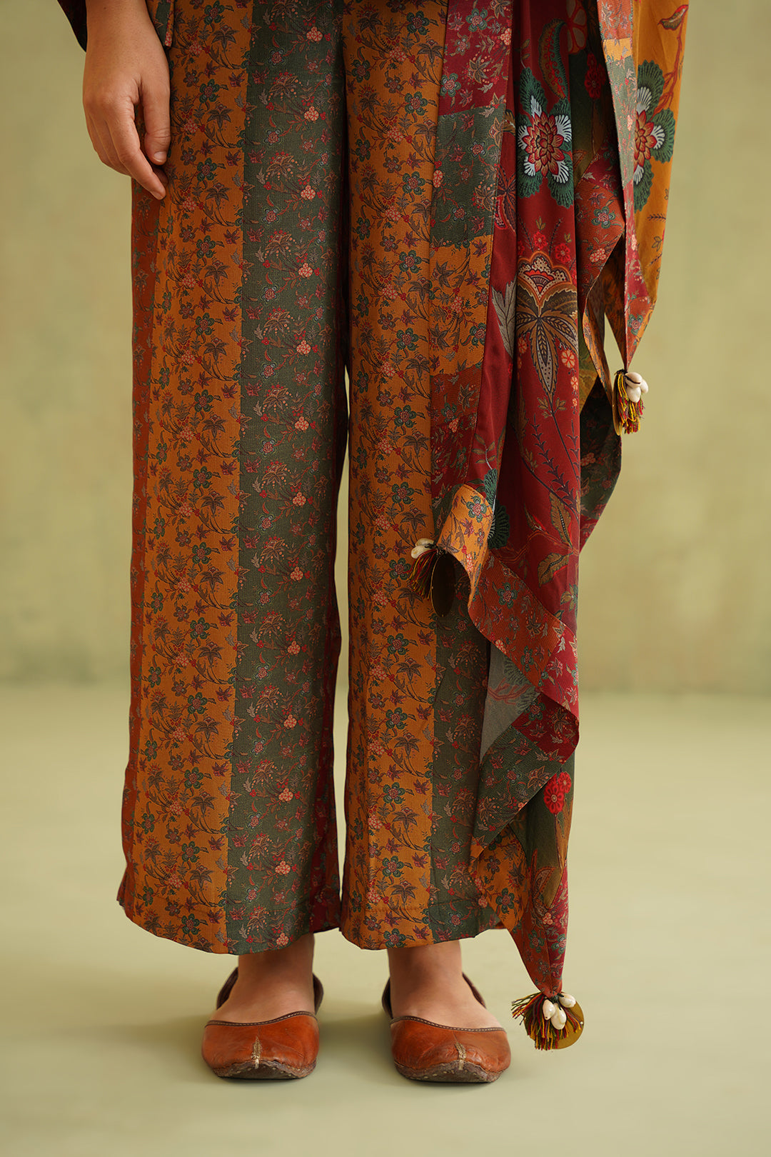 Nayara Printed Crepe Matching Set - Neetika Chopra