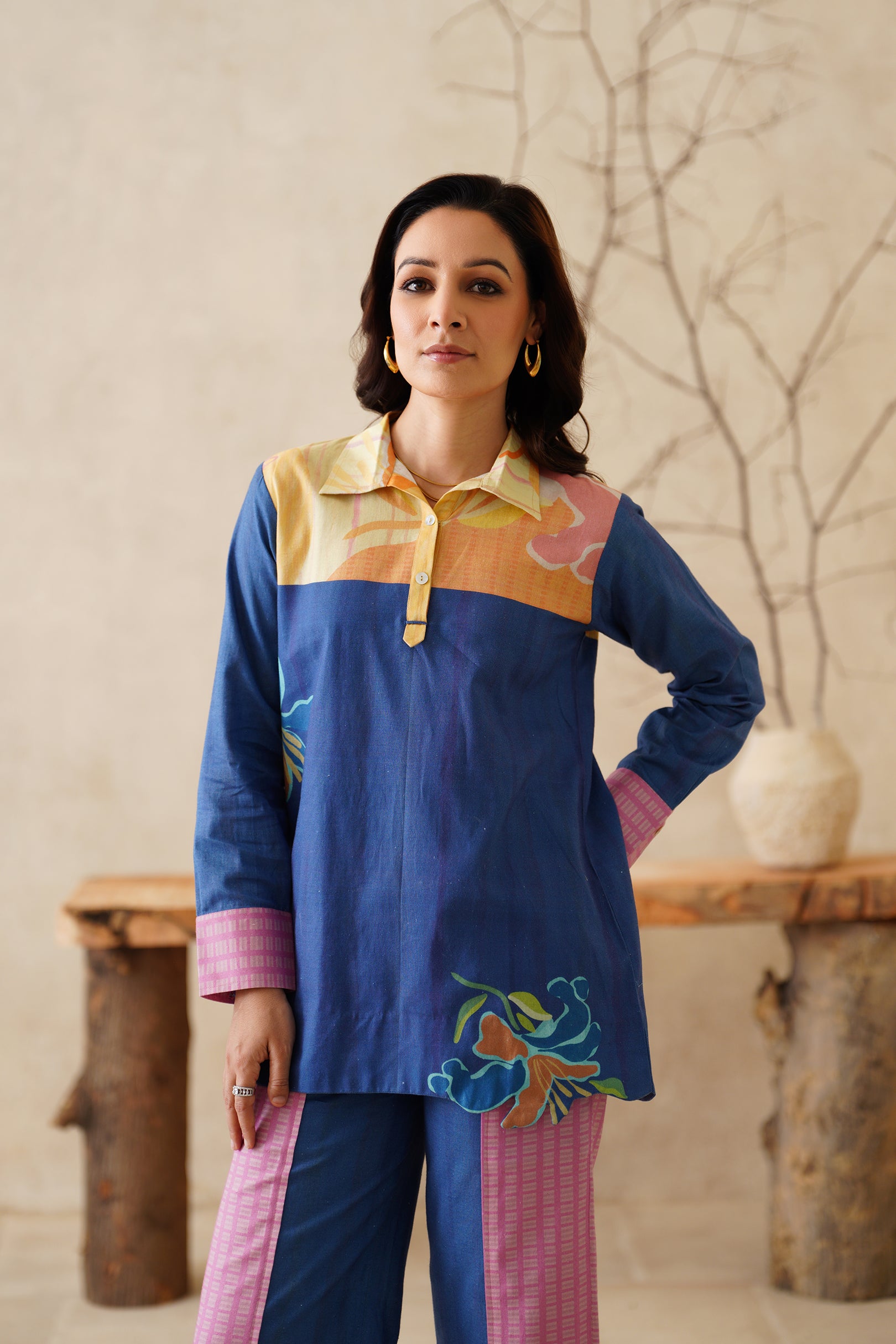 Neelam Cotton Flex Matching Set - Neetika Chopra