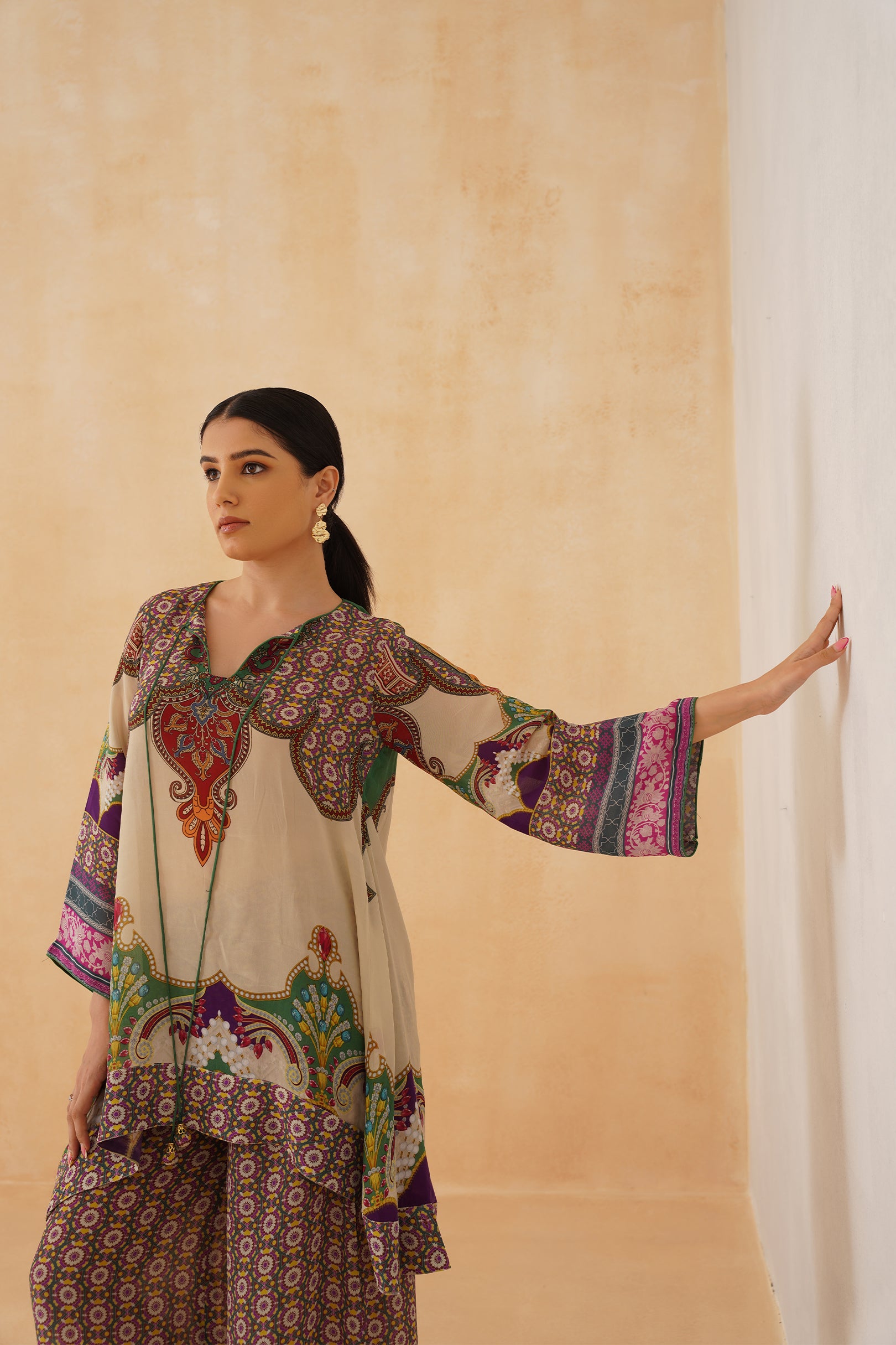 Pakeeza Crepe Matching Set - Neetika Chopra