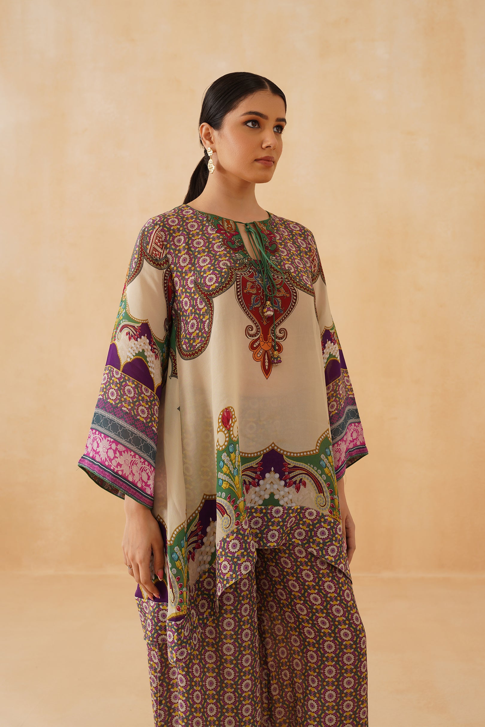 Pakeeza Crepe Matching Set - Neetika Chopra