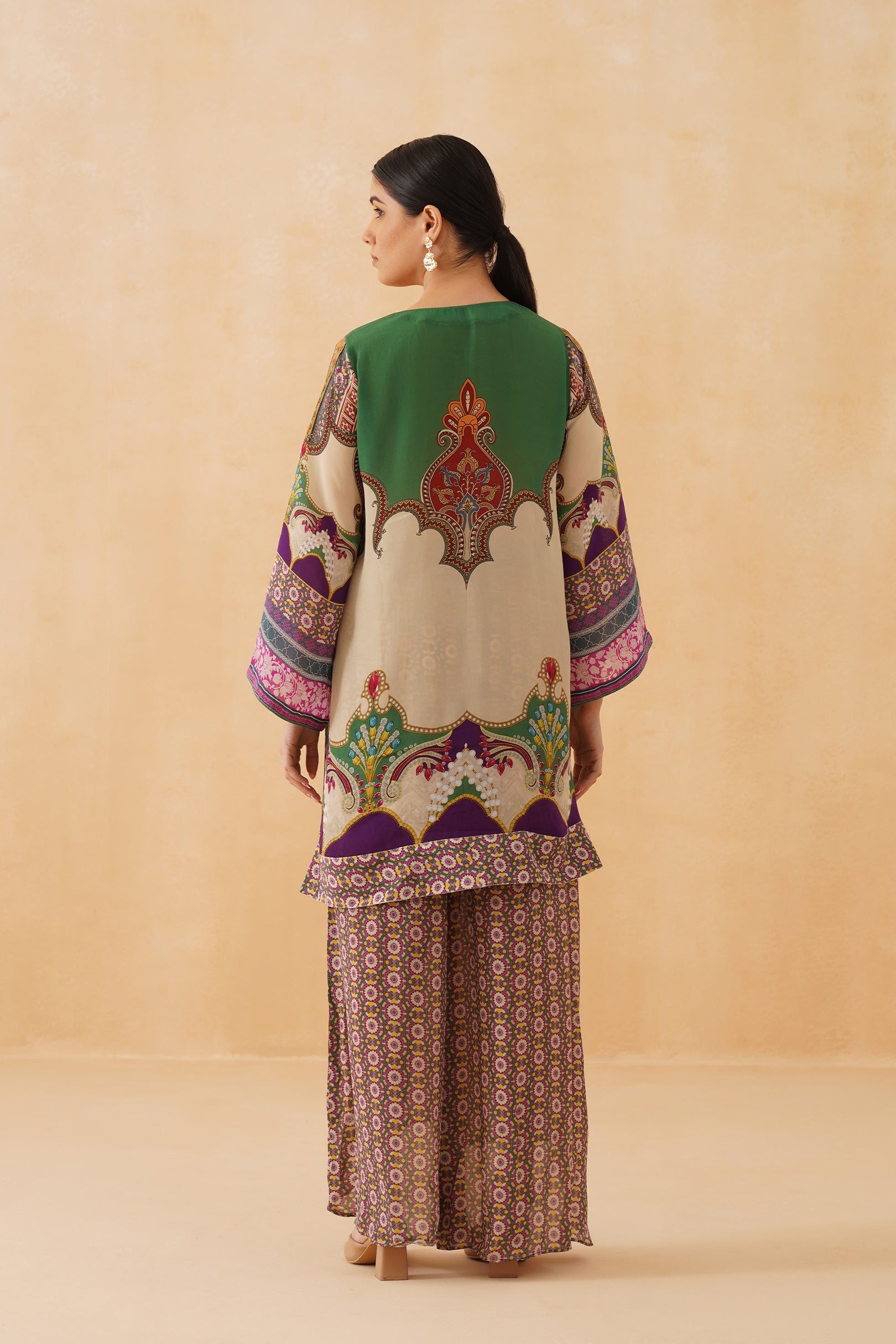 Pakeeza Crepe Matching Set - Neetika Chopra