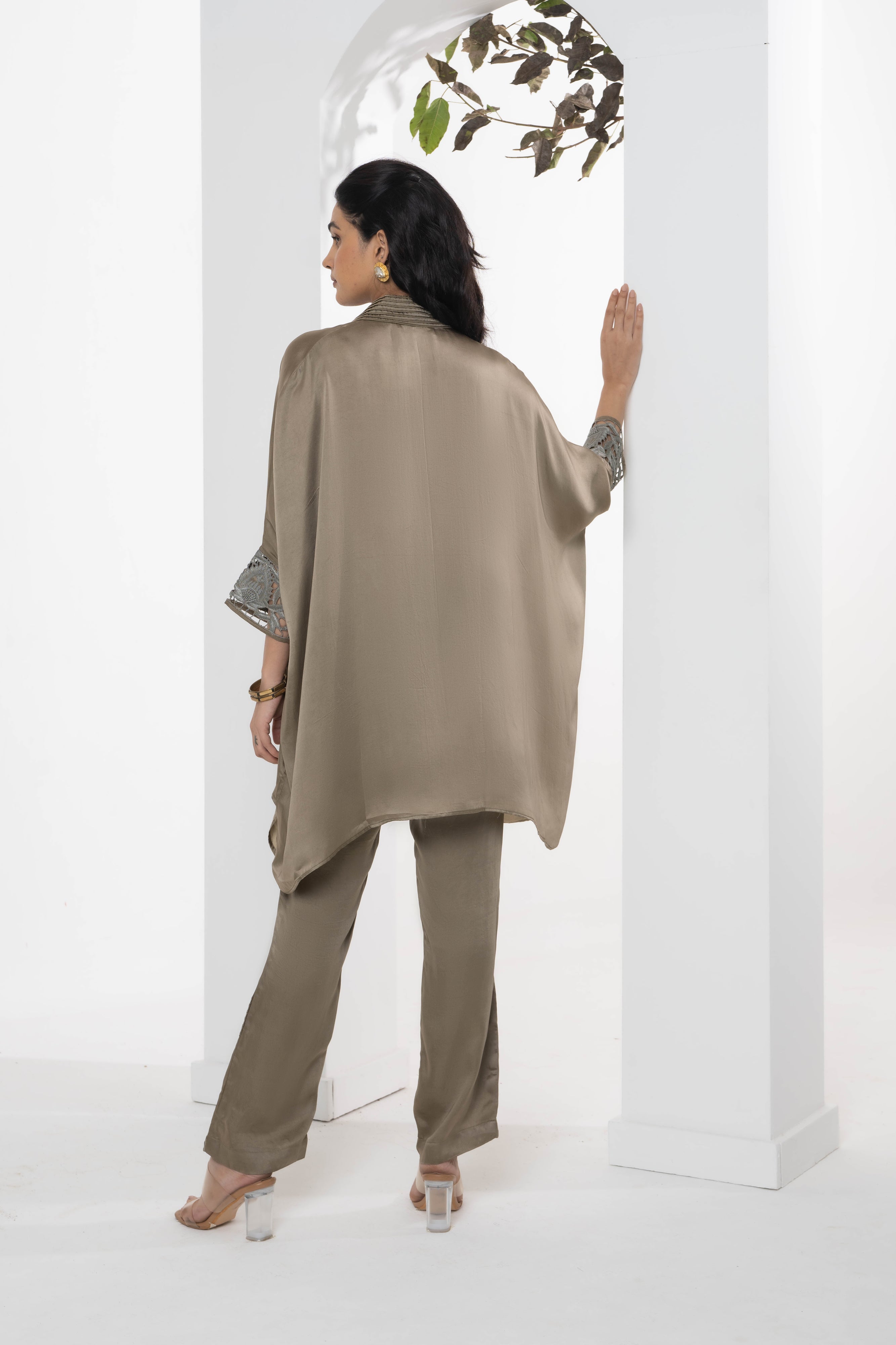 Raavi Satin Co-ord Set - Neetika Chopra