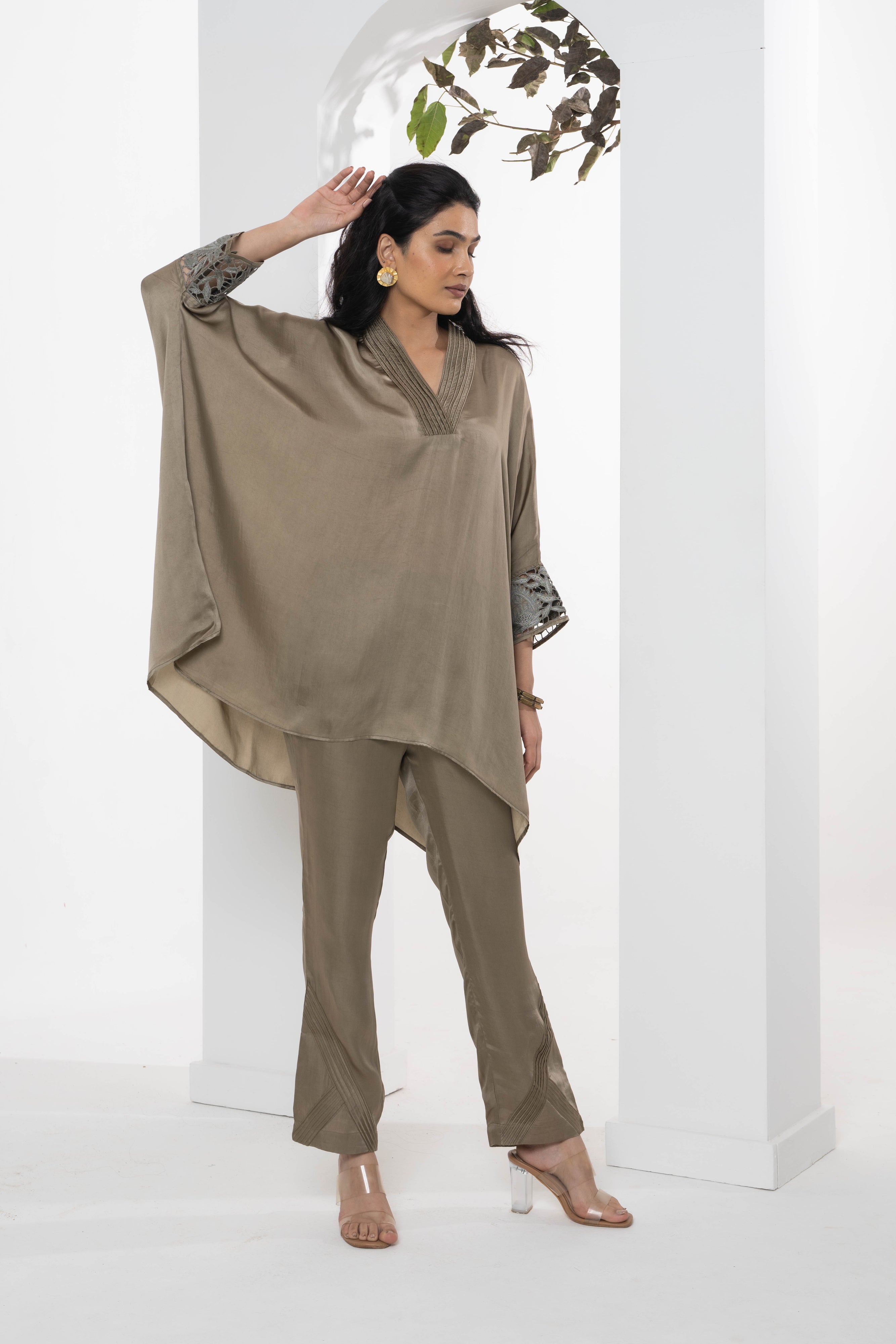 Raavi Satin Co-ord Set - Neetika Chopra