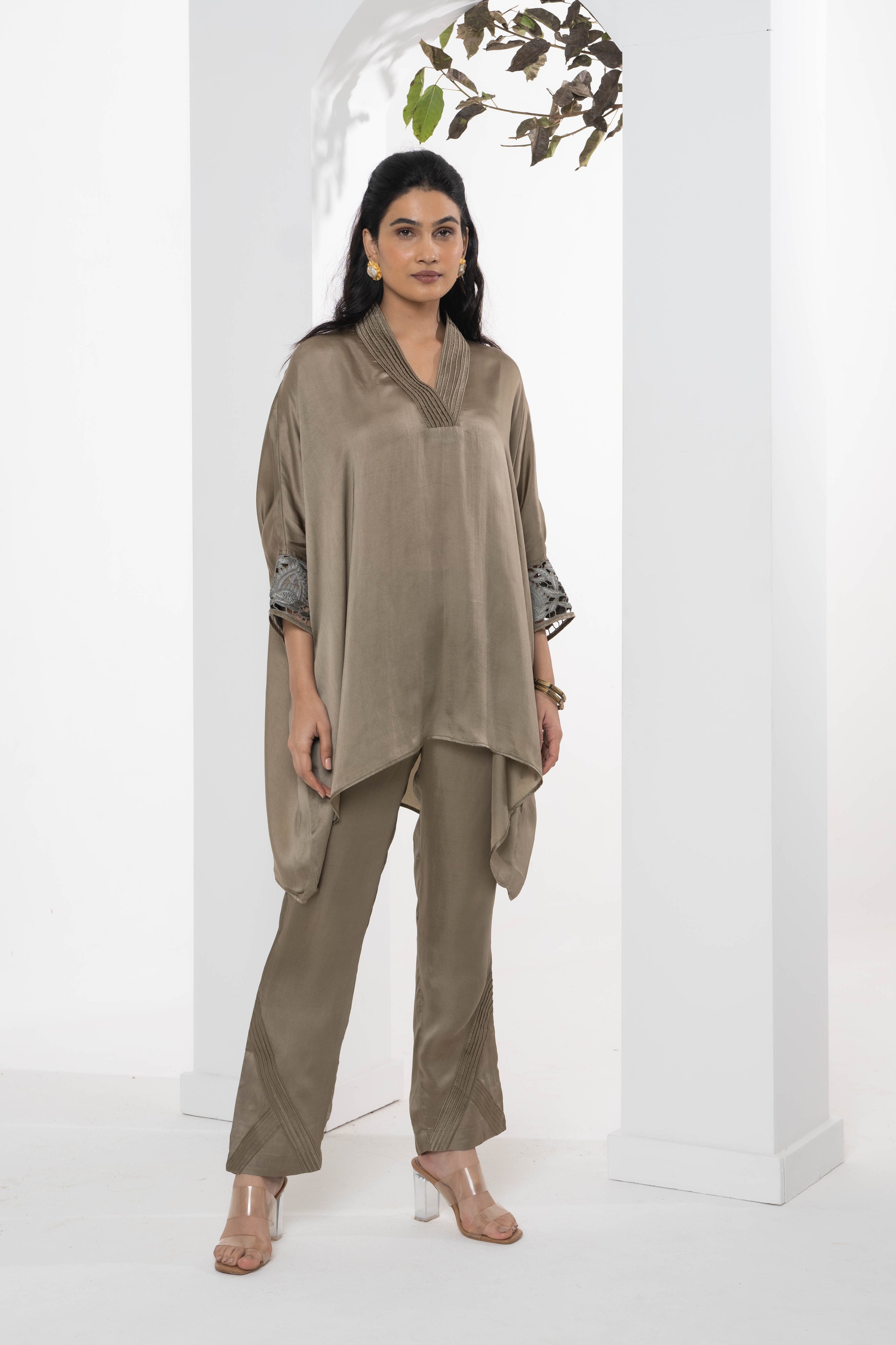 Raavi Satin Co-ord Set - Neetika Chopra