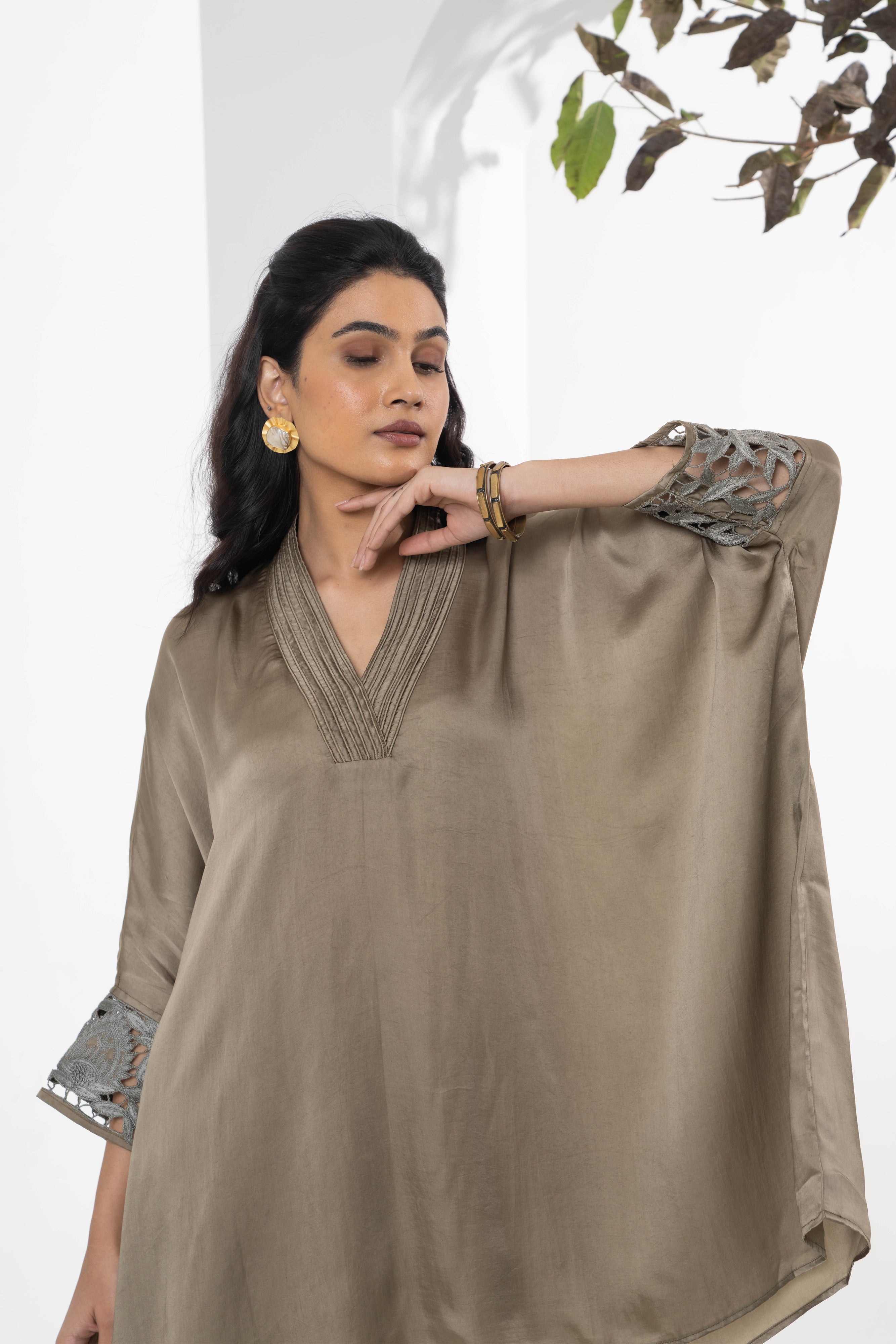 Raavi Satin Co-ord Set - Neetika Chopra