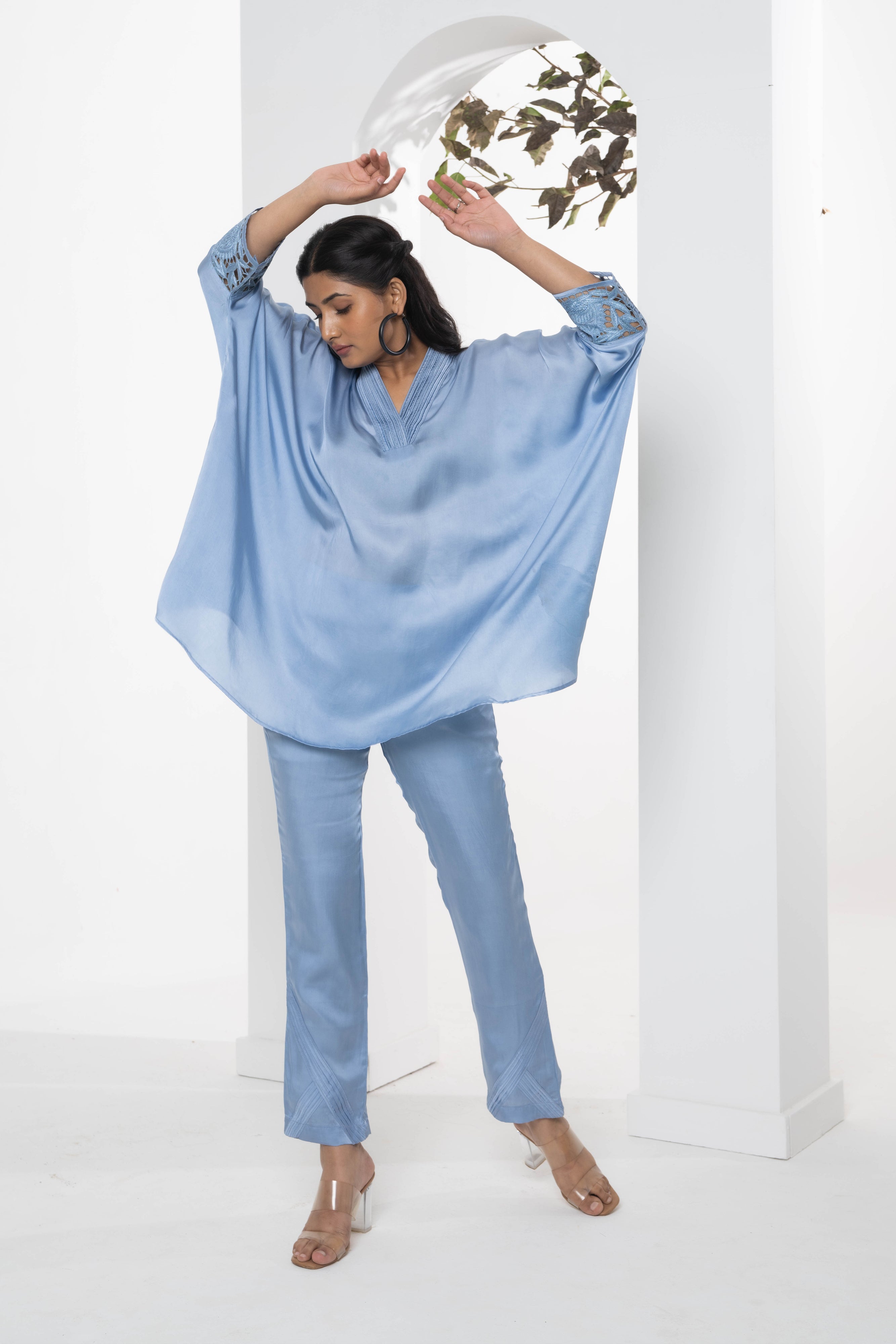 Roha Satin Co-ord Set - Neetika Chopra