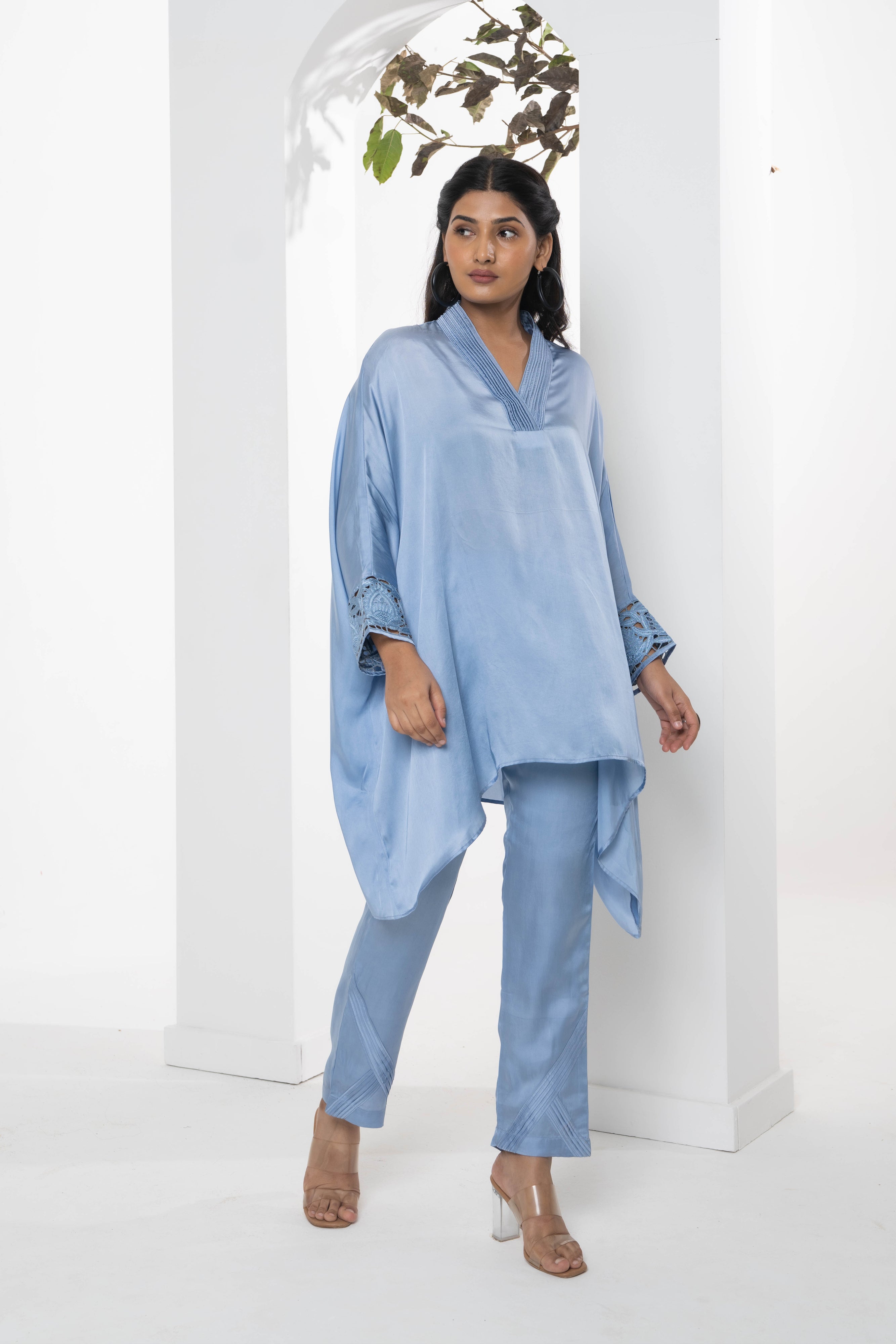 Roha Satin Co-ord Set - Neetika Chopra