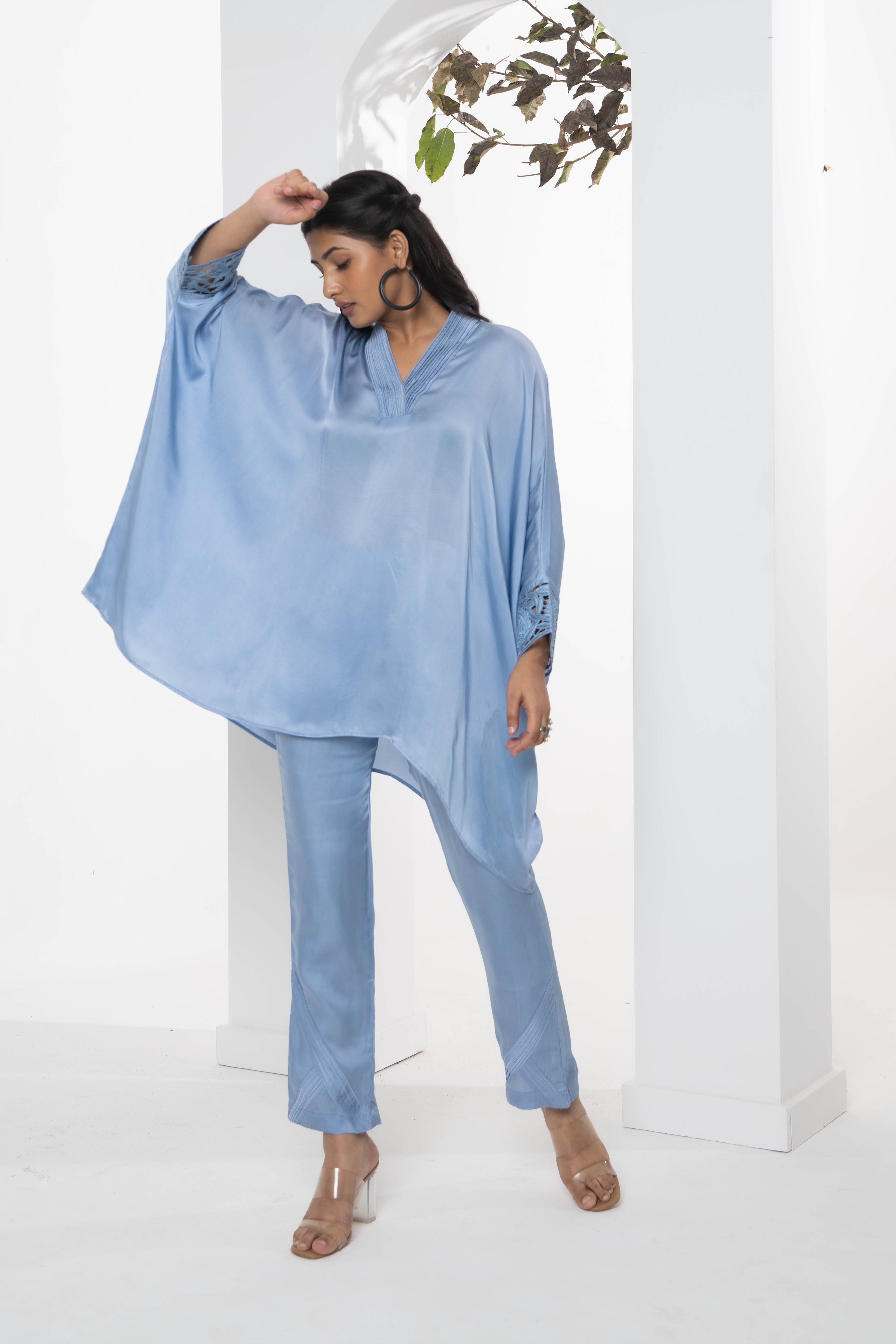 Roha Satin Co-ord Set - Neetika Chopra