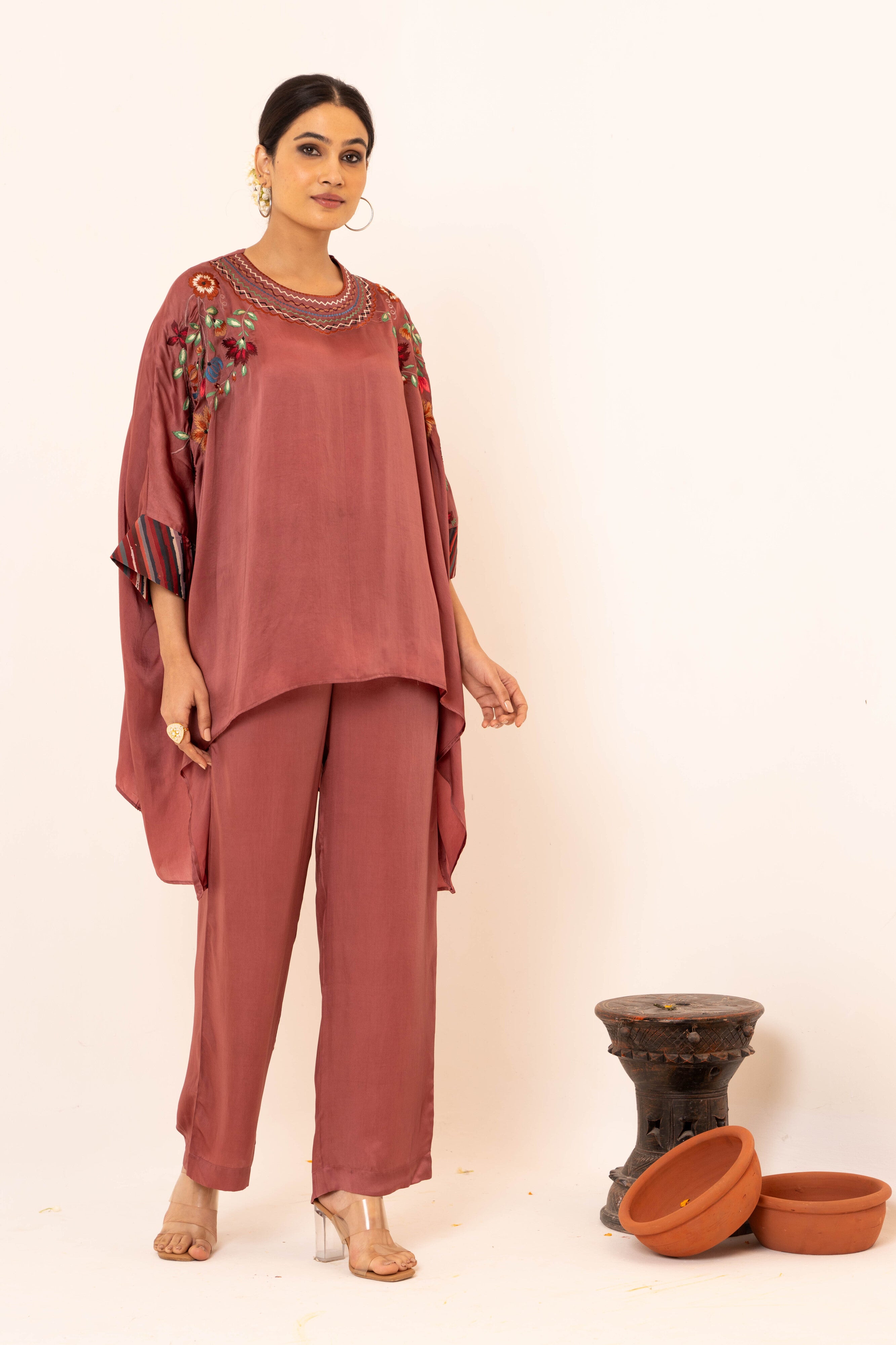 Rosa Satin Co-ord Set - Neetika Chopra