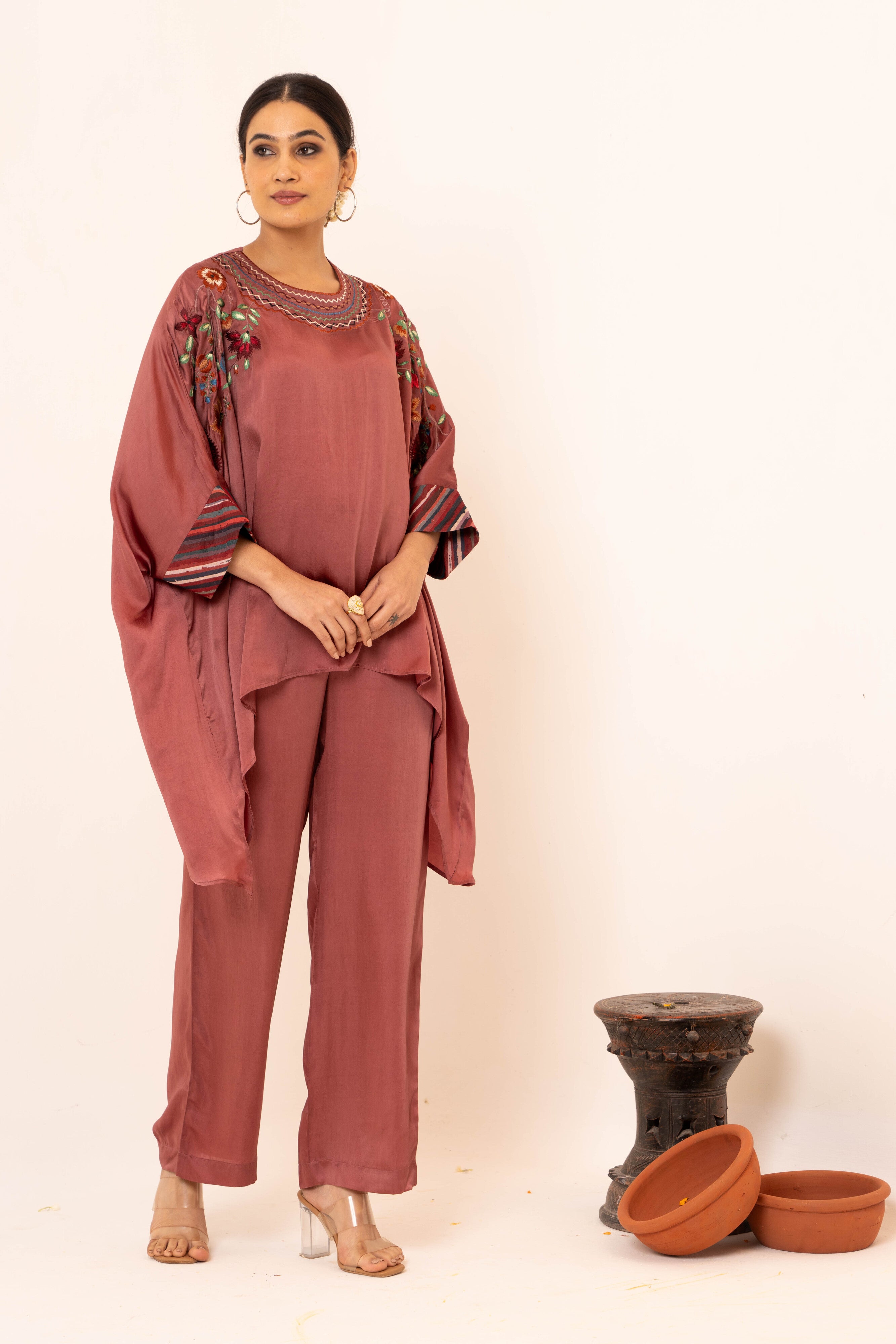 Rosa Satin Co-ord Set - Neetika Chopra