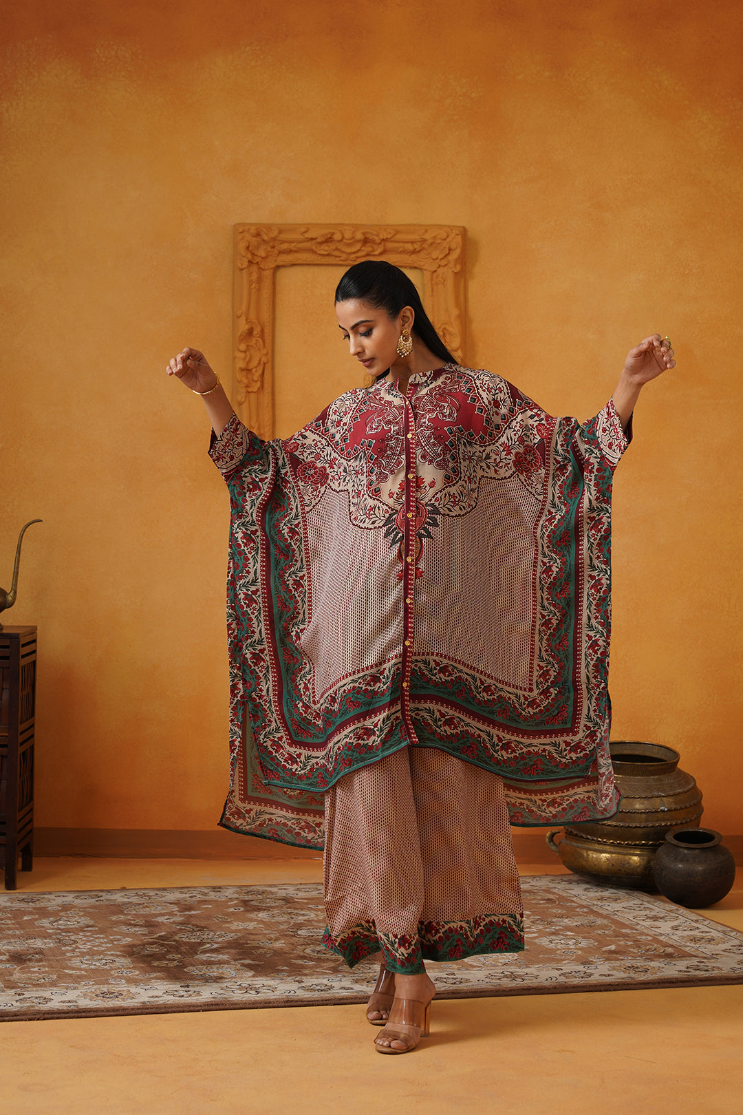 Rozina Crepe Matching Set - Neetika Chopra