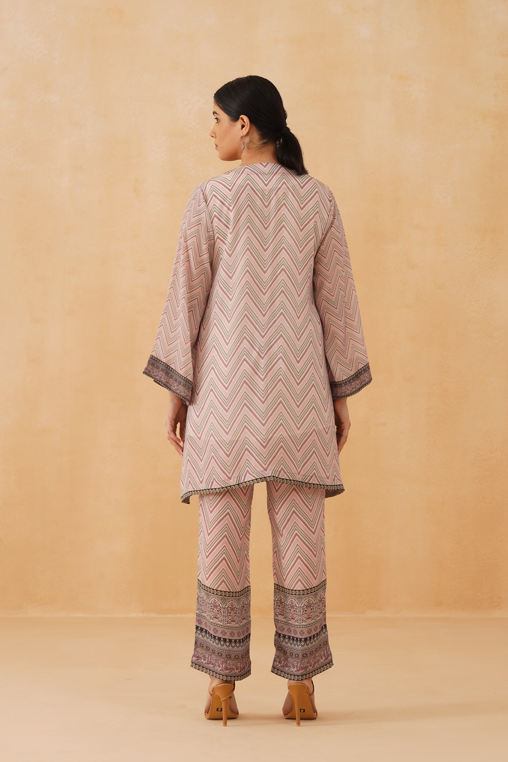 Sarva Printed Crepe Matching Set - Neetika Chopra