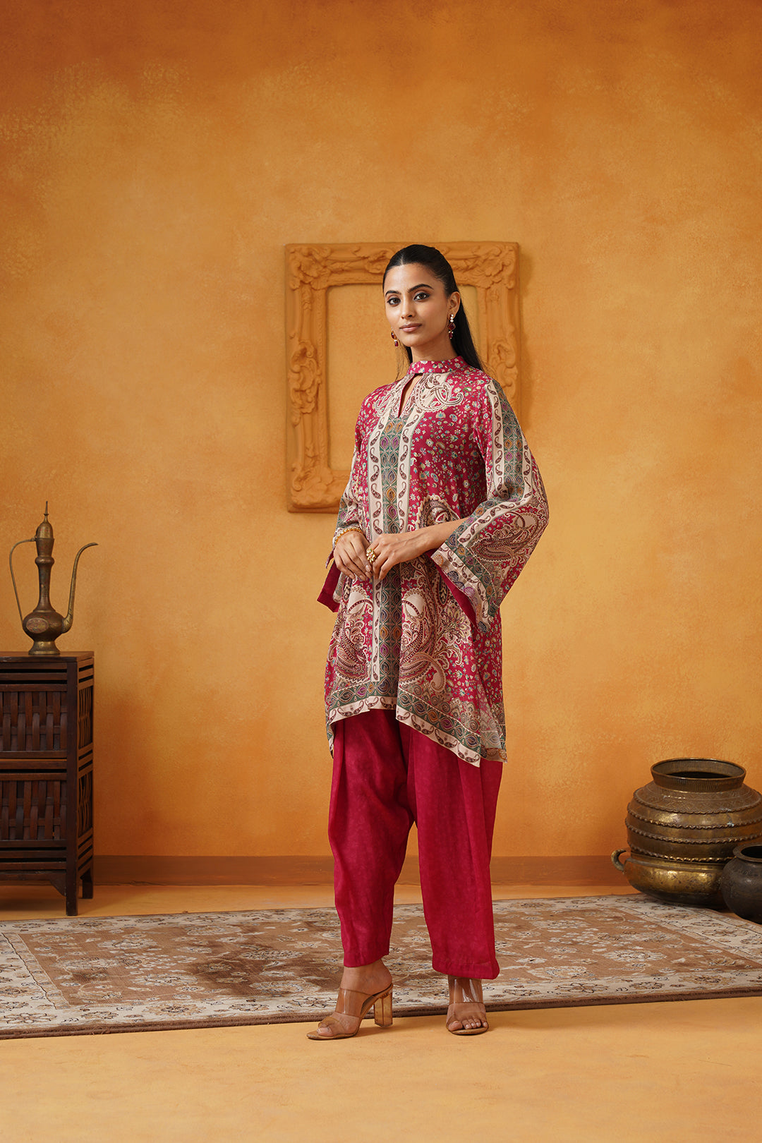 Shaagul Crepe Matching Set - Neetika Chopra