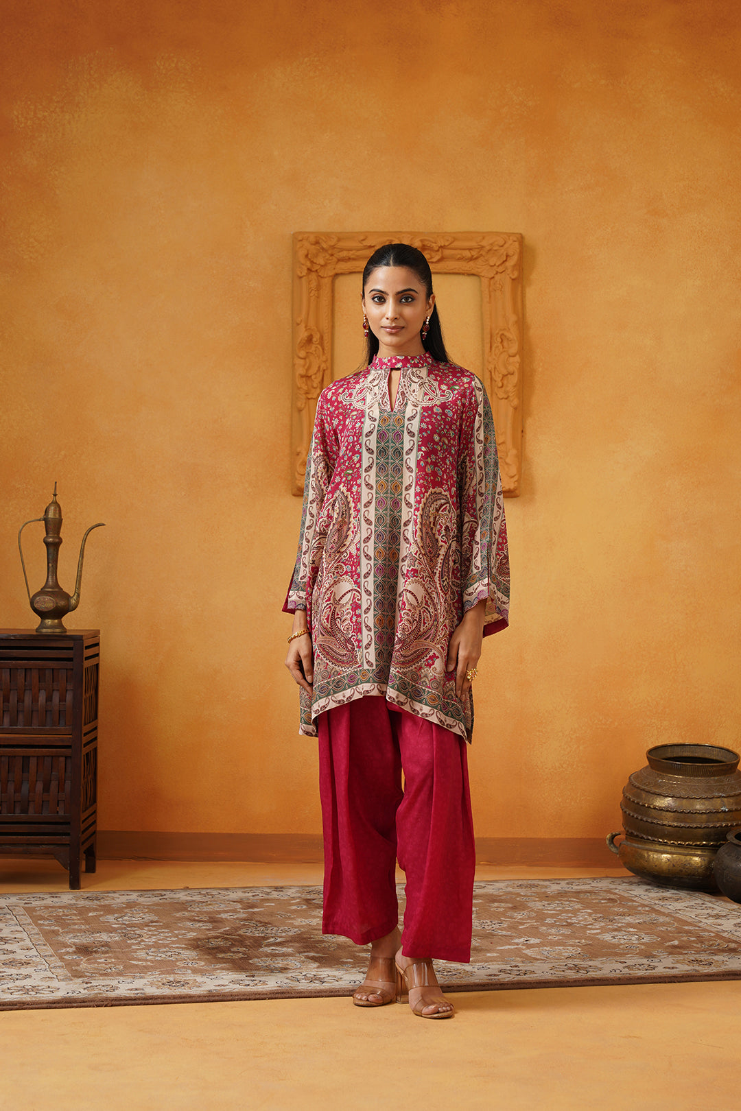 Shaagul Crepe Matching Set - Neetika Chopra