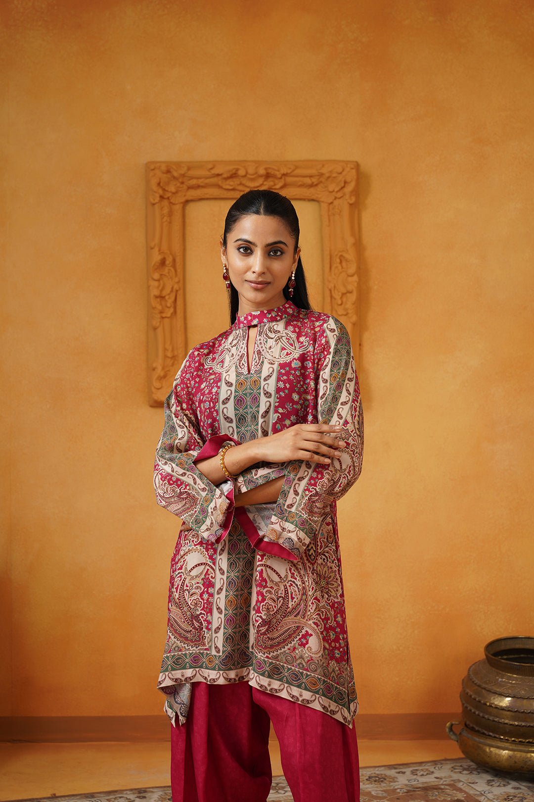 Shaagul Crepe Matching Set - Neetika Chopra
