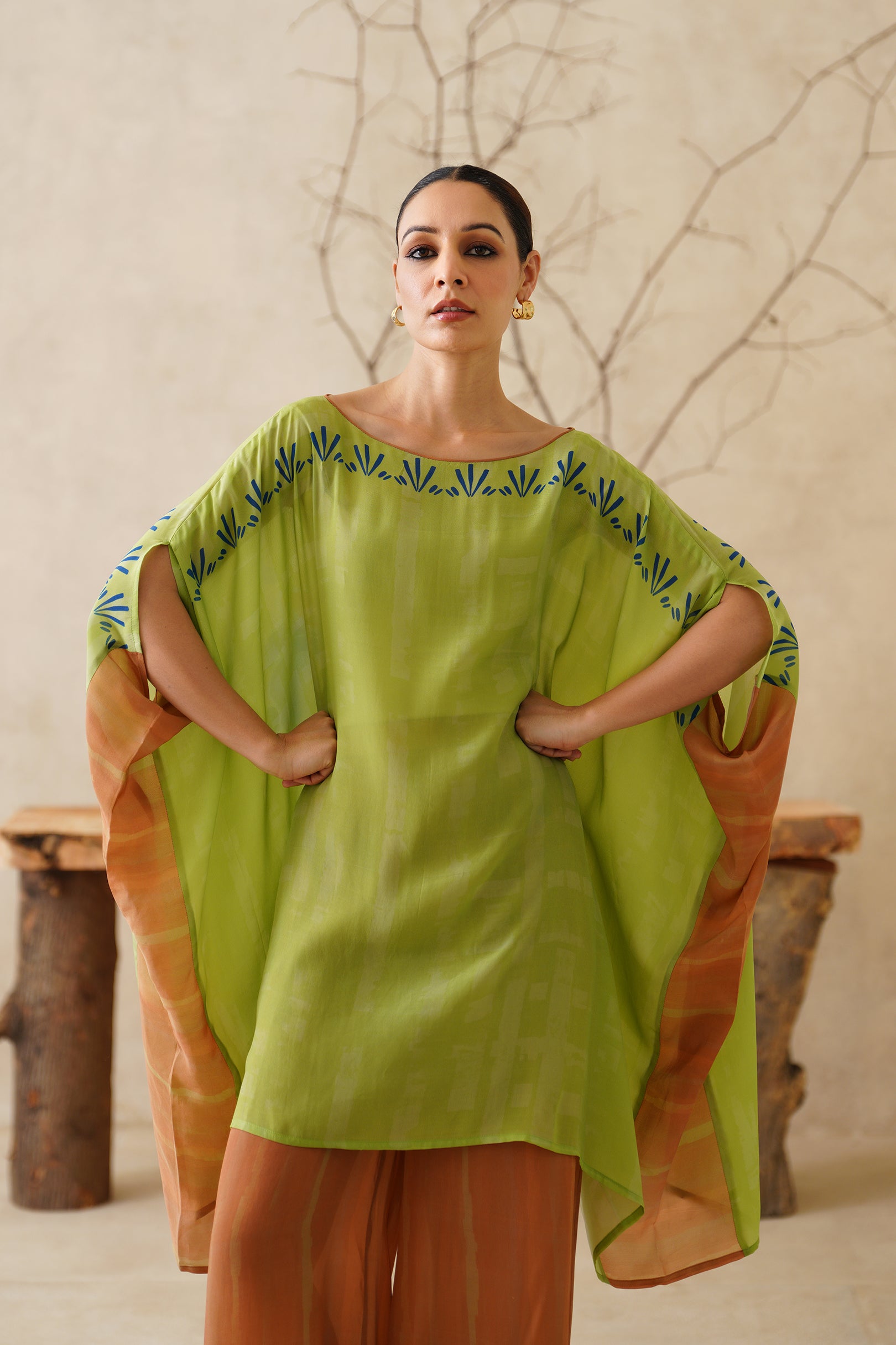 Siyana Crepe Printed Matching Set - Neetika Chopra