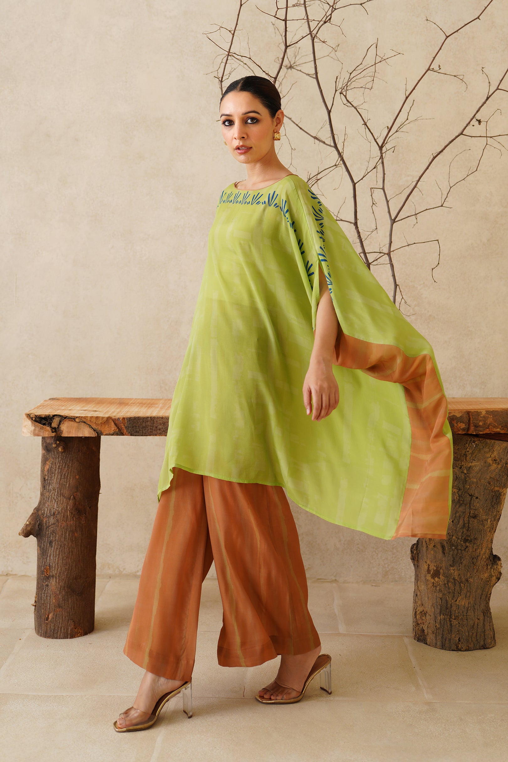 Siyana Crepe Printed Matching Set - Neetika Chopra
