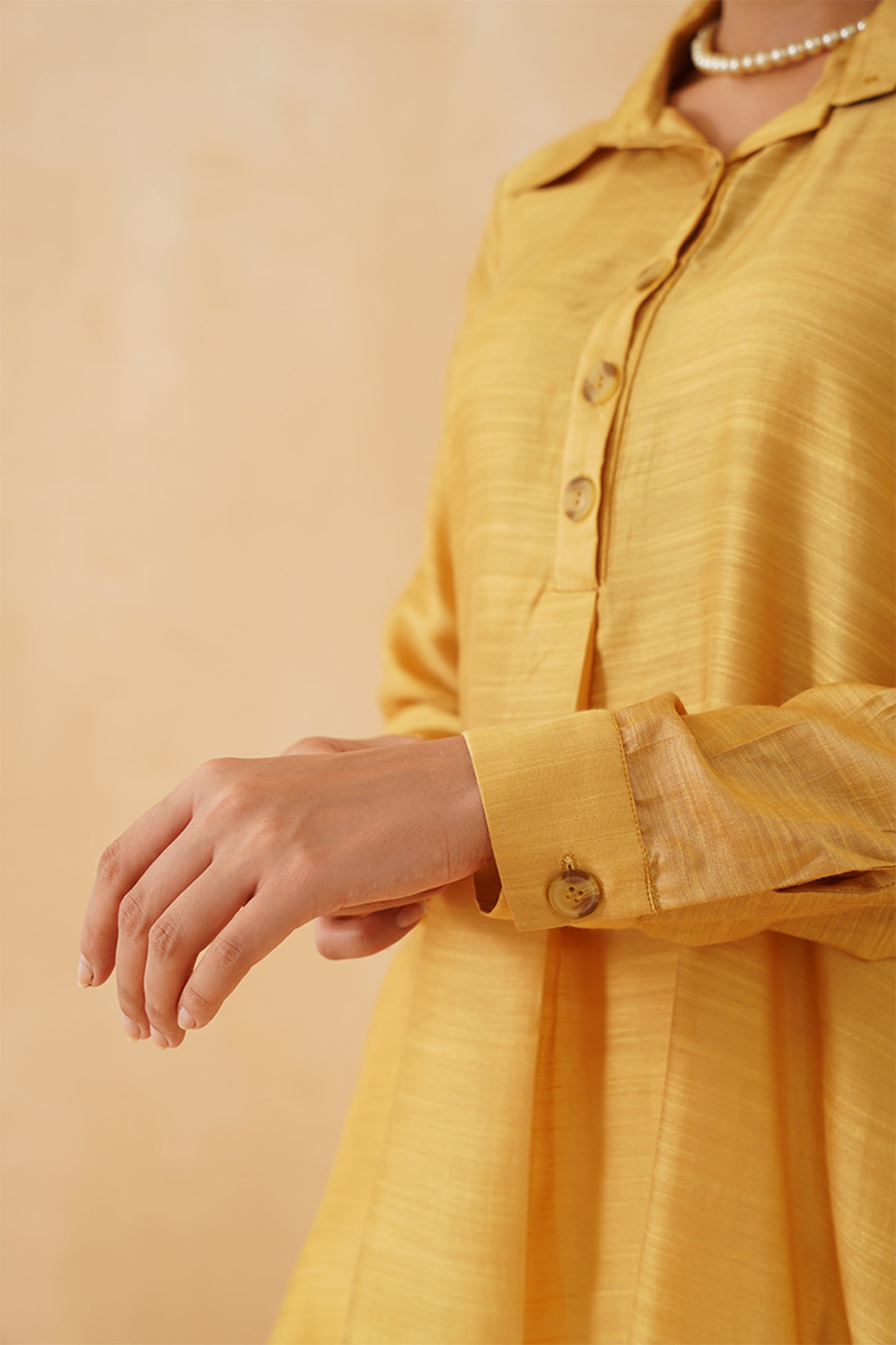 Sunkissed Linen Crepe Matching Set - Neetika Chopra