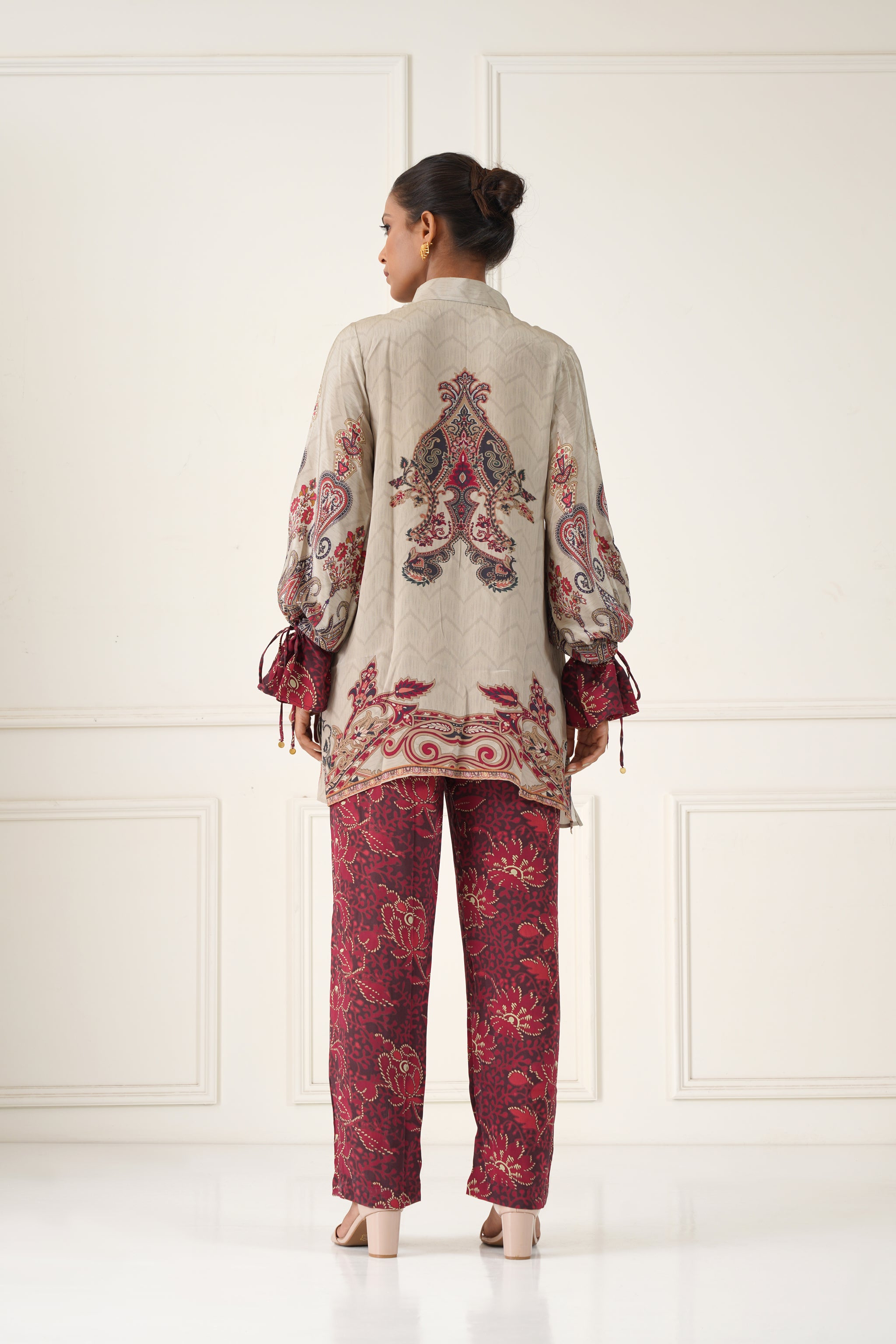 Zahra Crepe Co-ord Set - Neetika Chopra