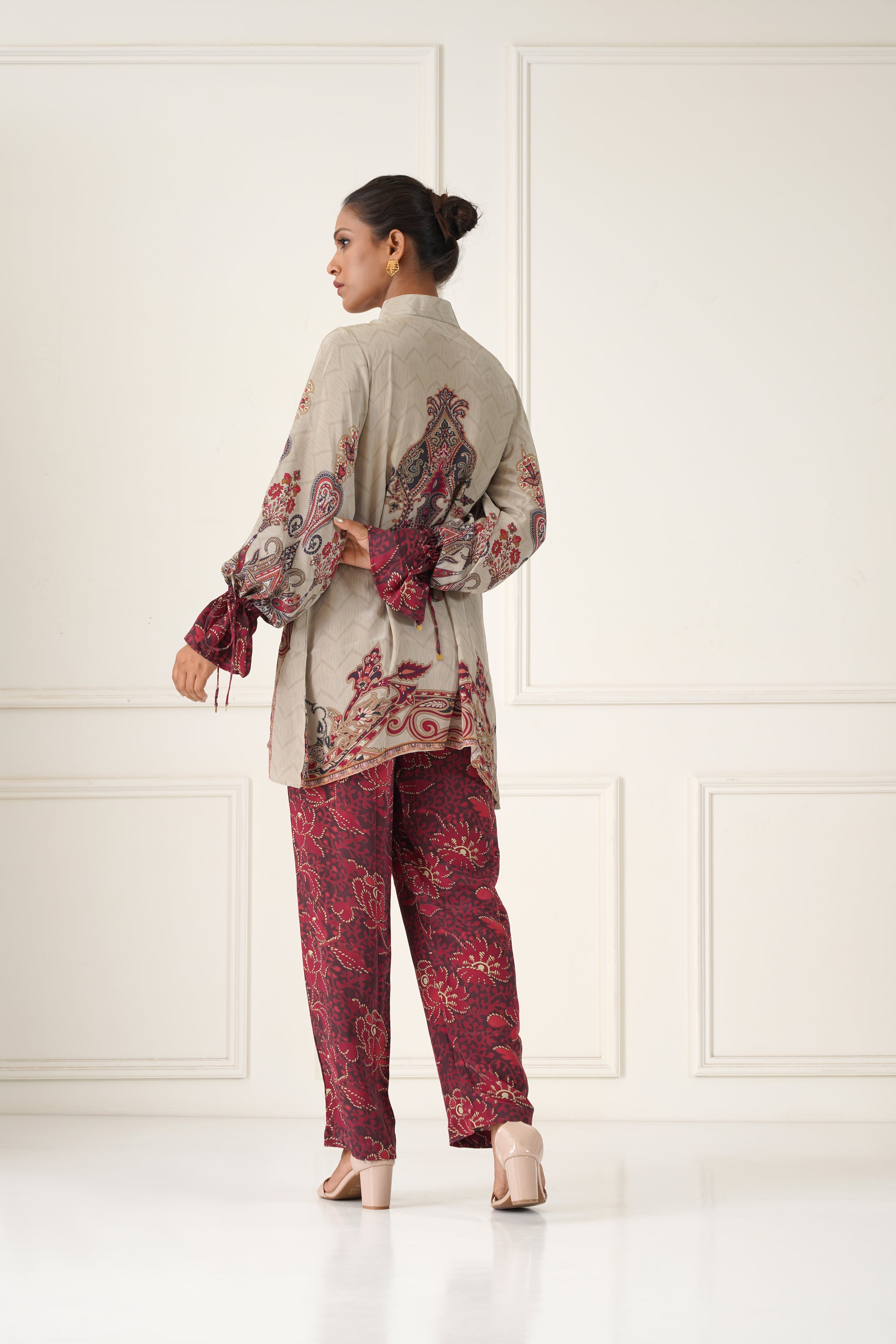 Zahra Crepe Co-ord Set - Neetika Chopra