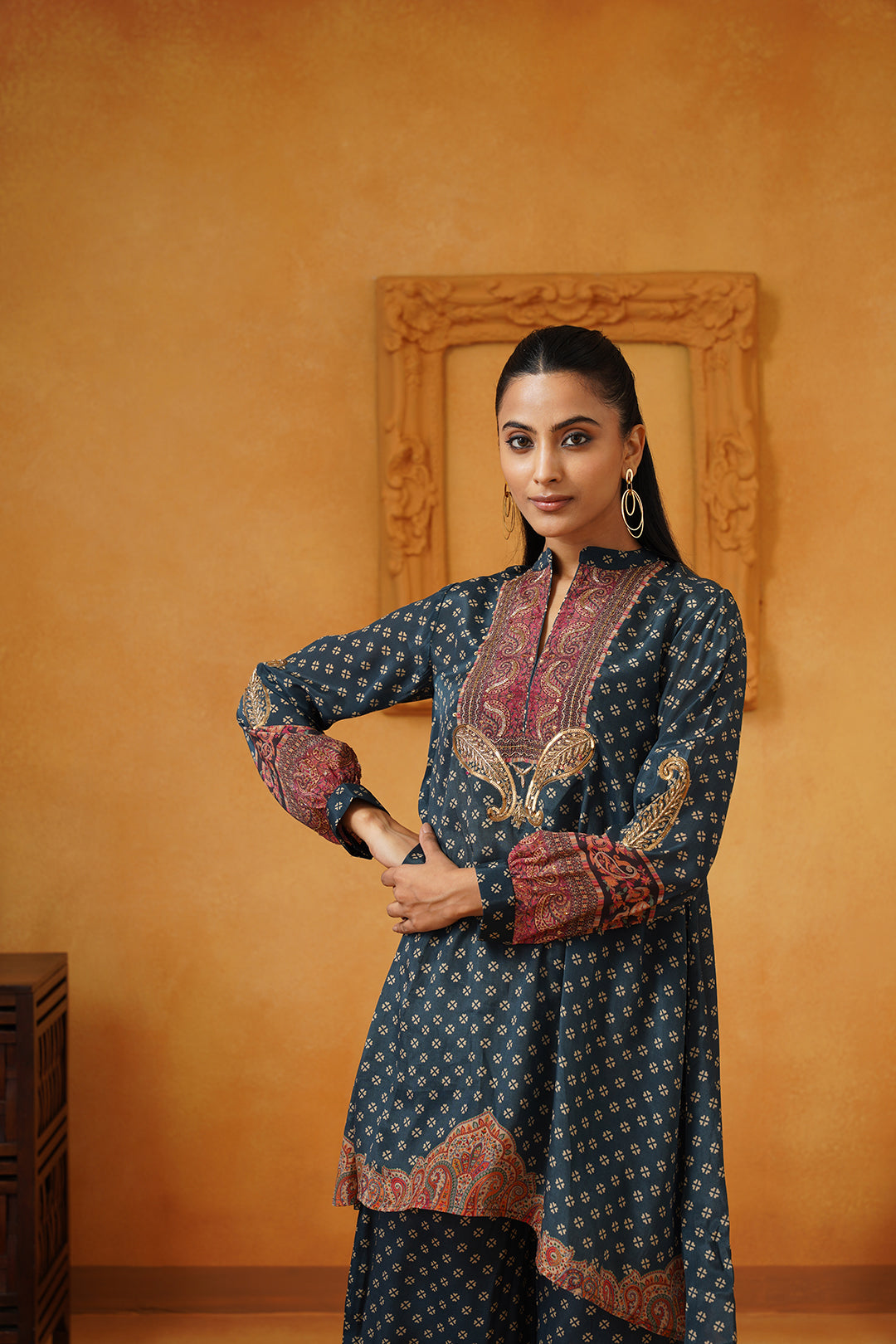 Mohreen Hand Embroidered Matching Set - Neetika Chopra