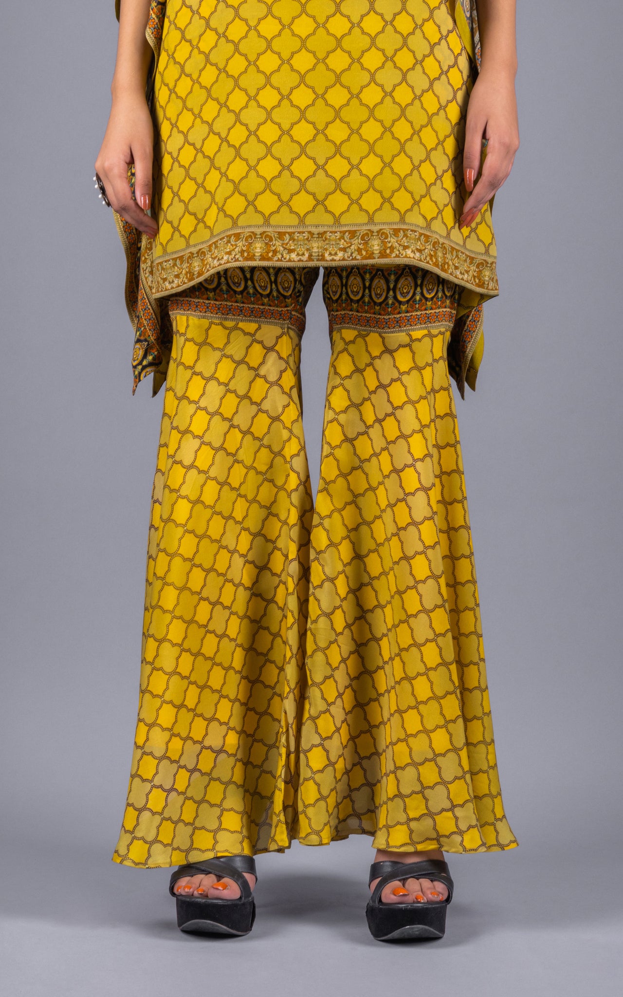 Afreen Hand Embroidered Sharara Set - Neetika Chopra