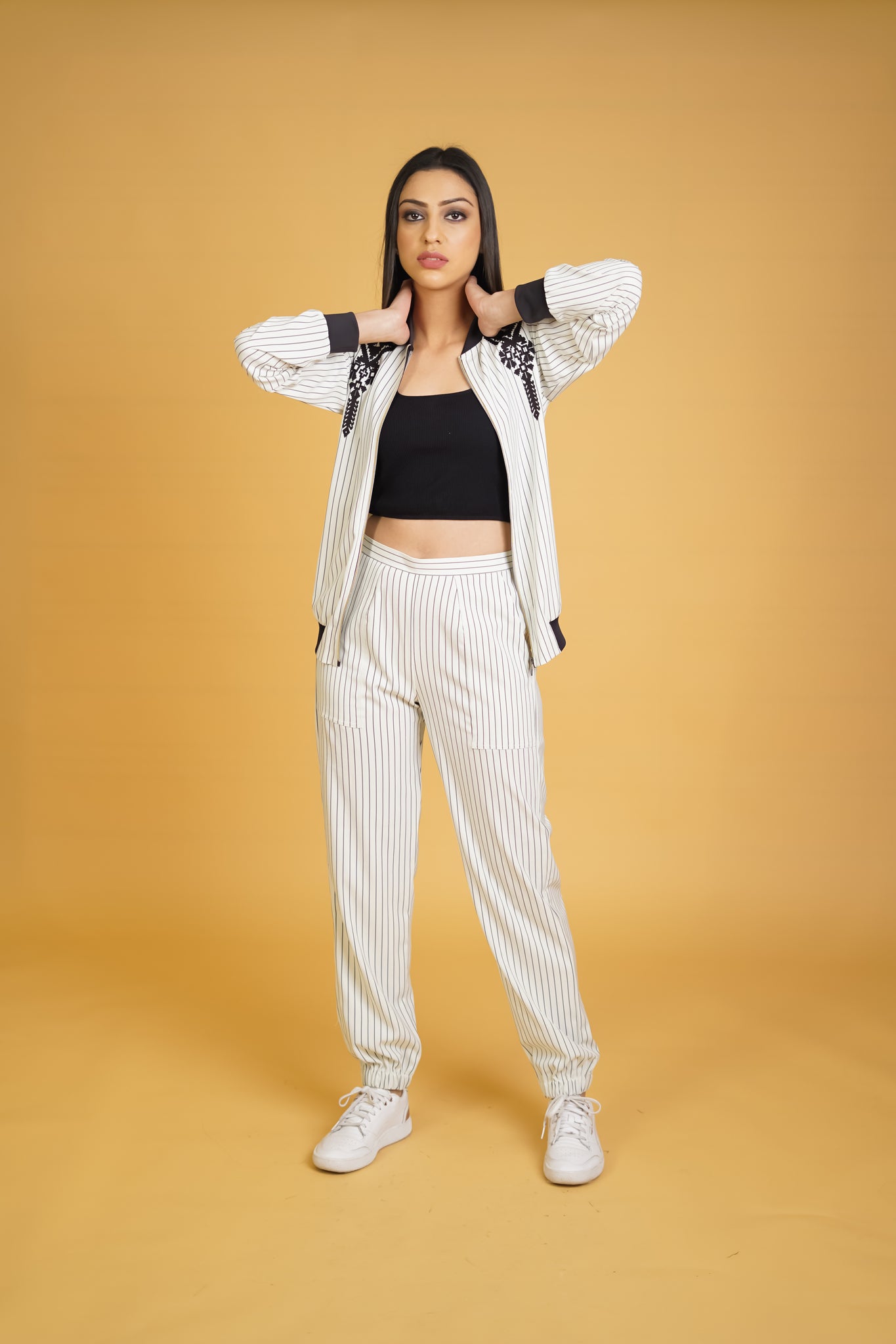 Barcode Jogger Set - Neetika Chopra