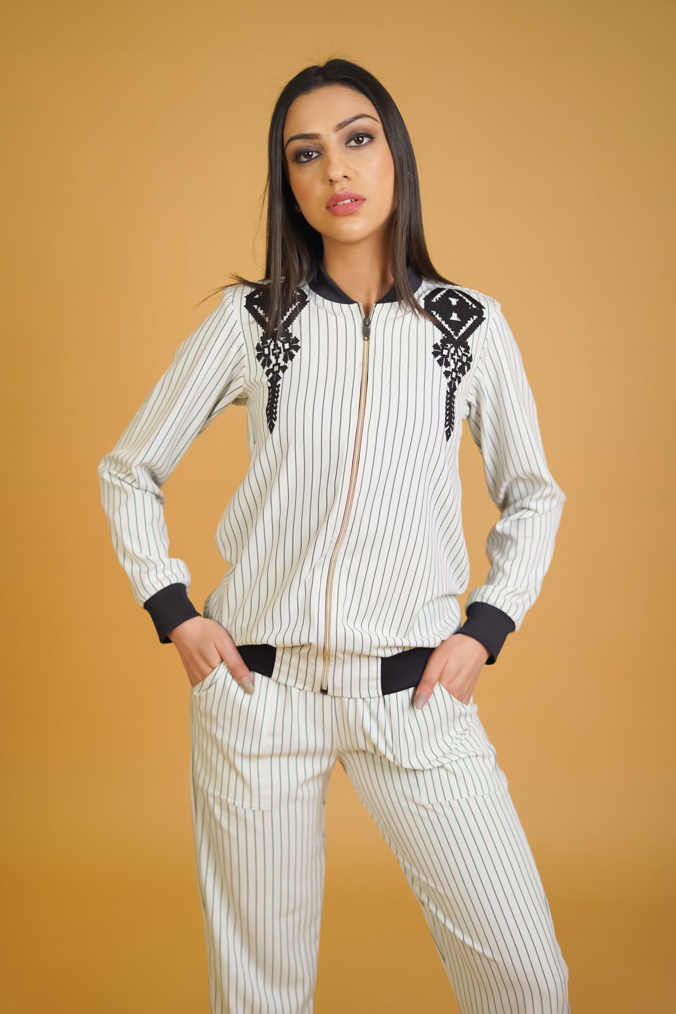 Barcode Jogger Set - Neetika Chopra