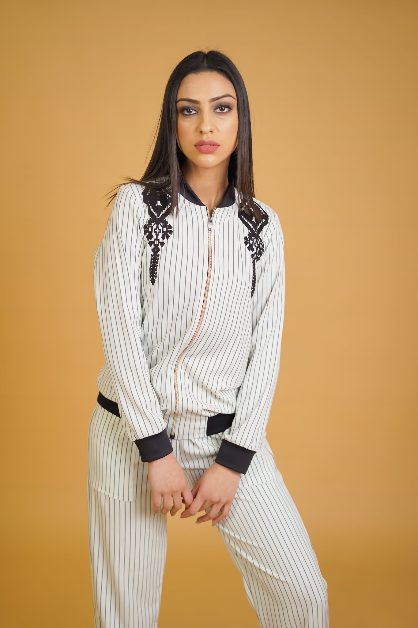 Barcode Jogger Set - Neetika Chopra
