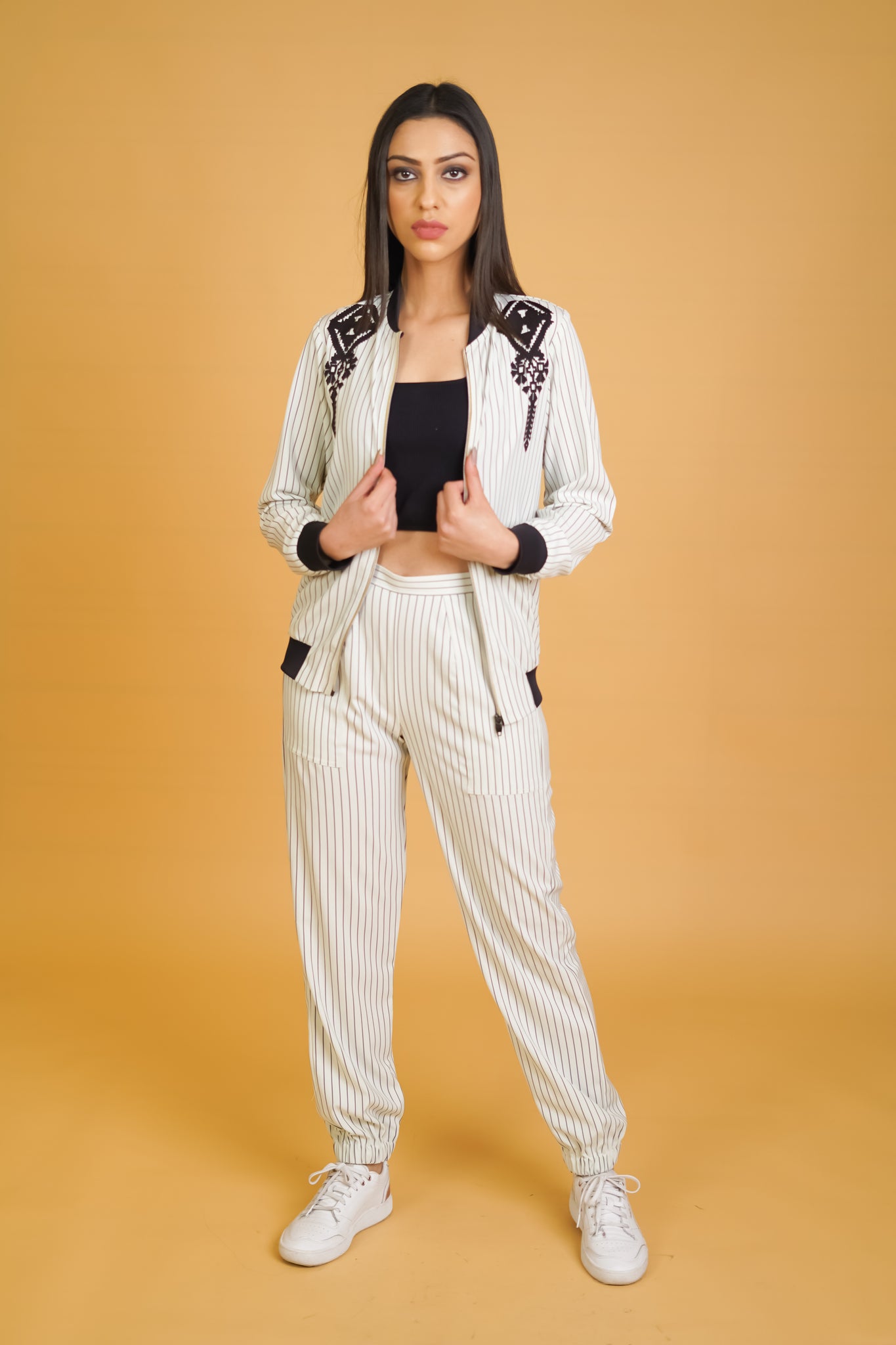 Barcode Jogger Set - Neetika Chopra
