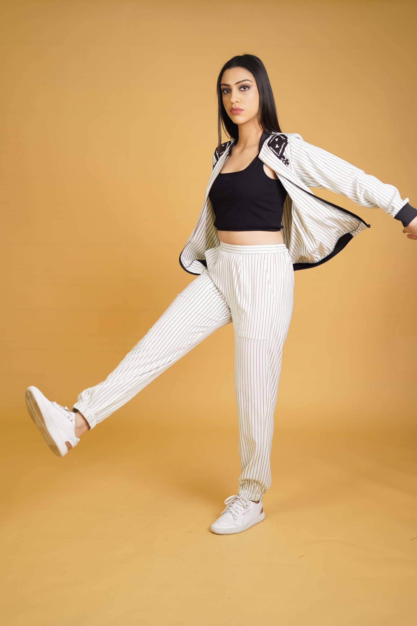 Barcode Jogger Set - Neetika Chopra