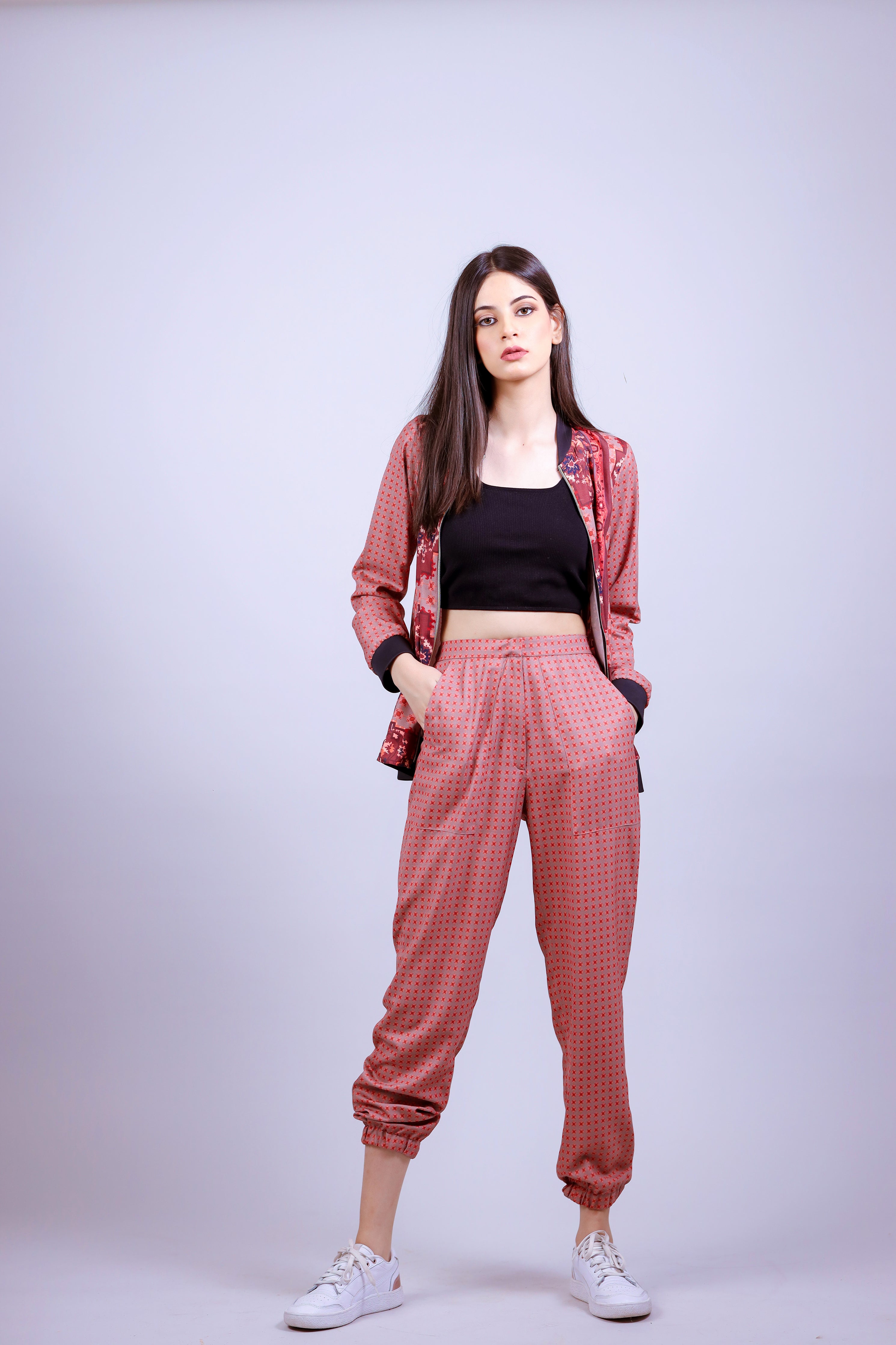 Brick Jogger Set - Neetika Chopra