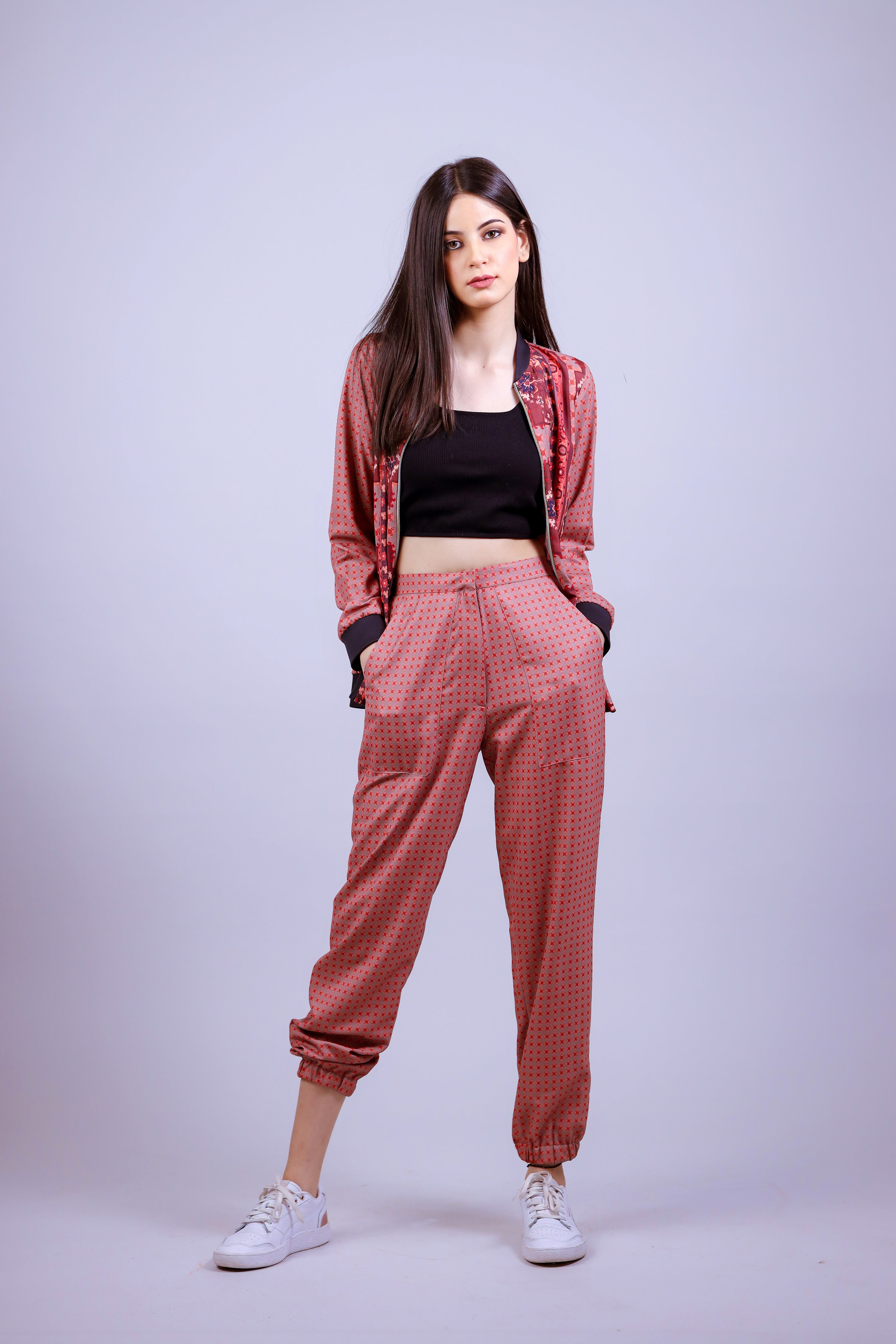 Brick Jogger Set - Neetika Chopra