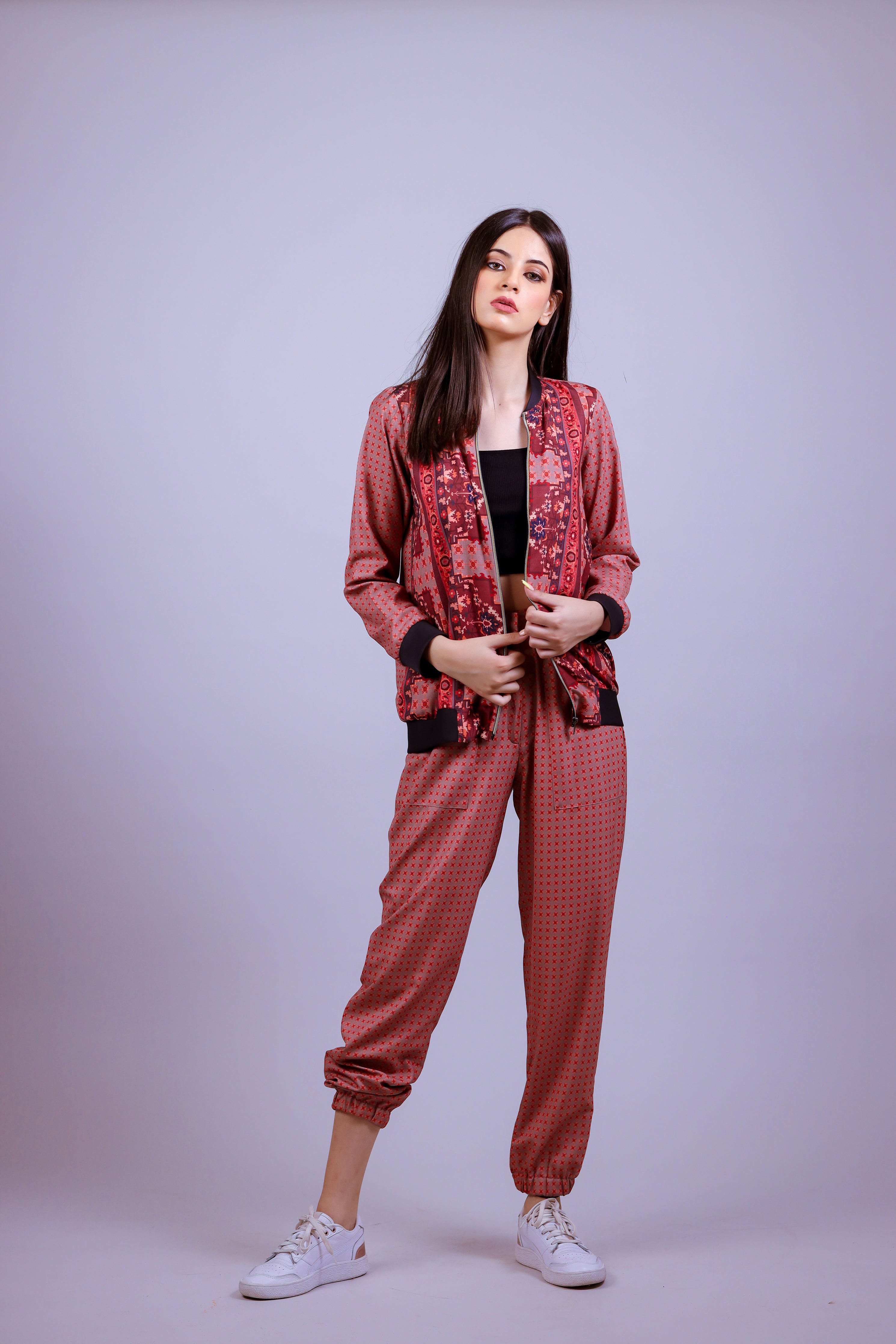 Brick Jogger Set - Neetika Chopra