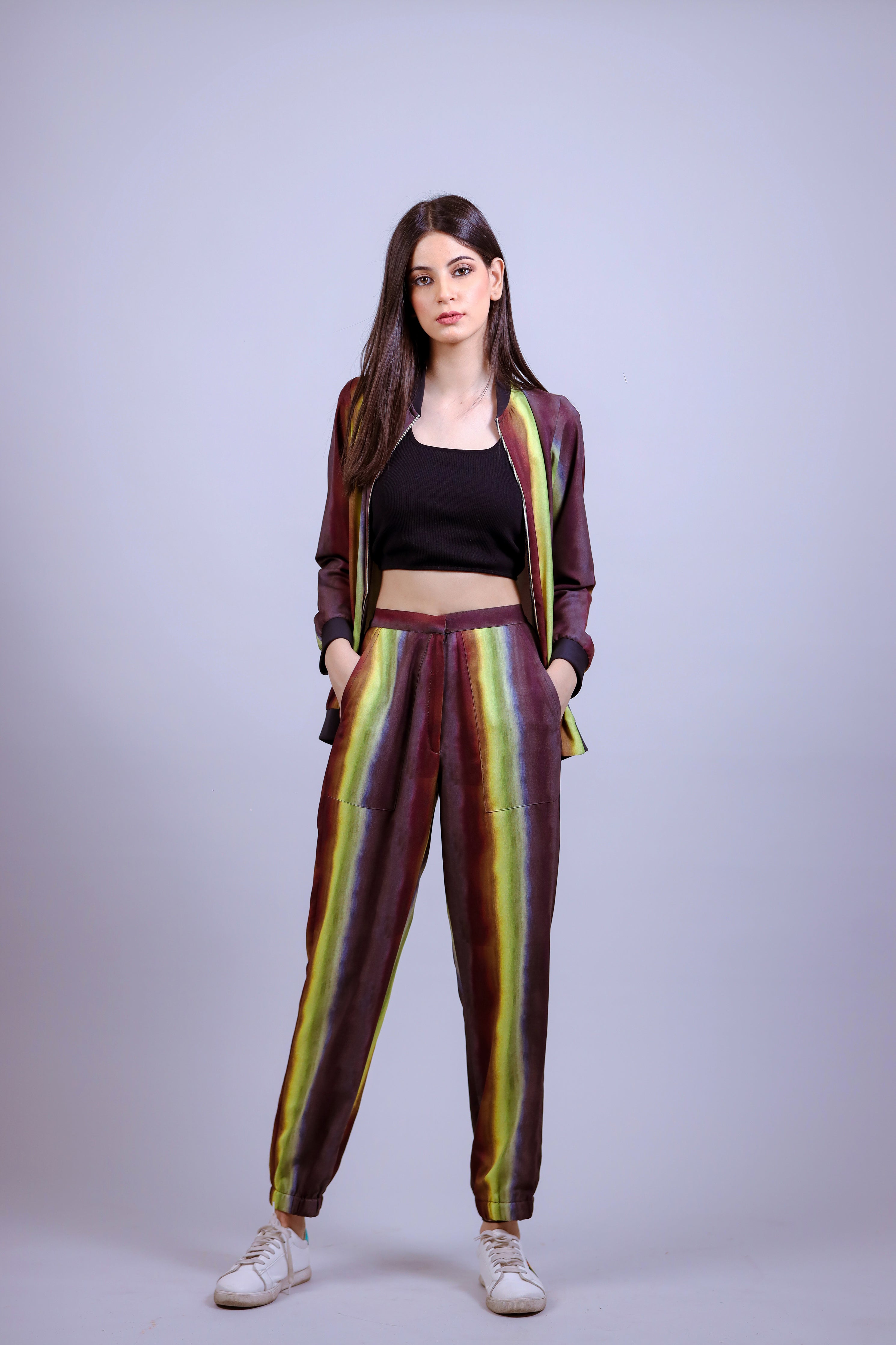 Pschyedelic Jogger Set - Neetika Chopra