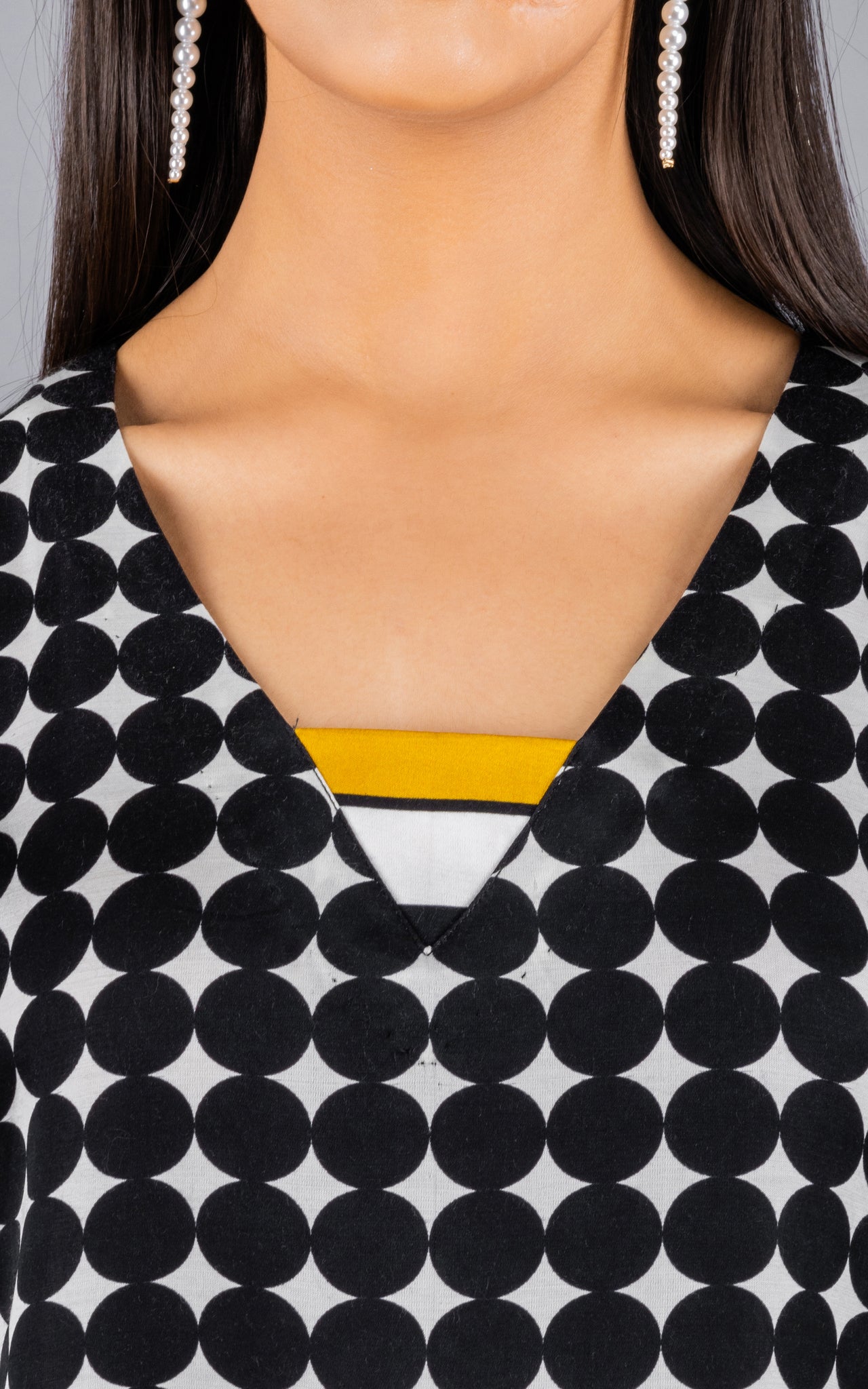 Retro Polka Satin Co-ord Set - Neetika Chopra