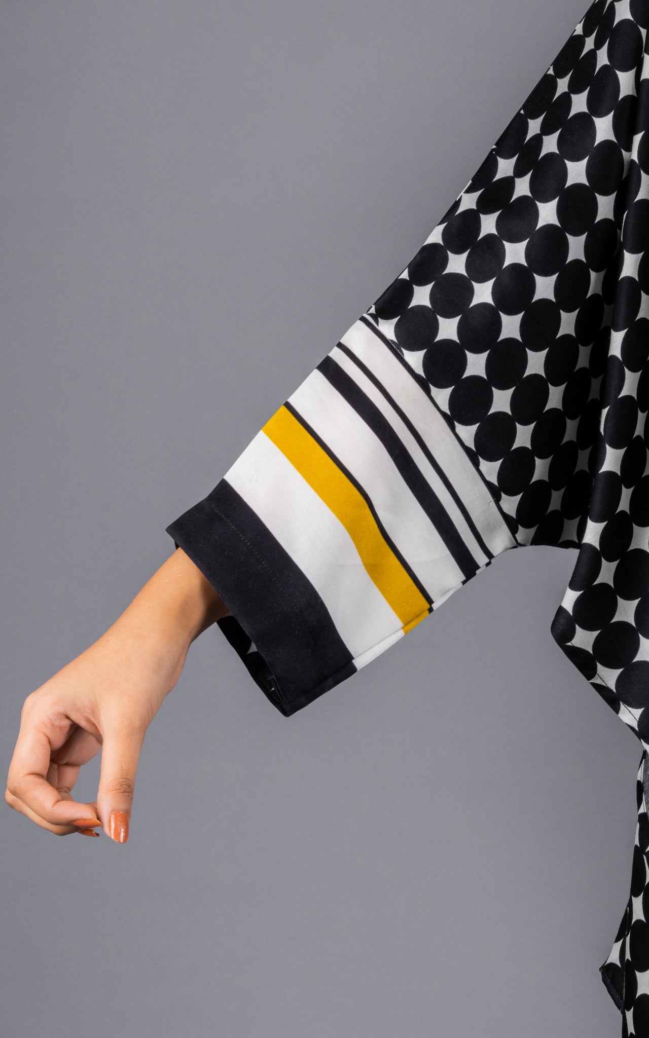 Retro Polka Satin Co-ord Set - Neetika Chopra