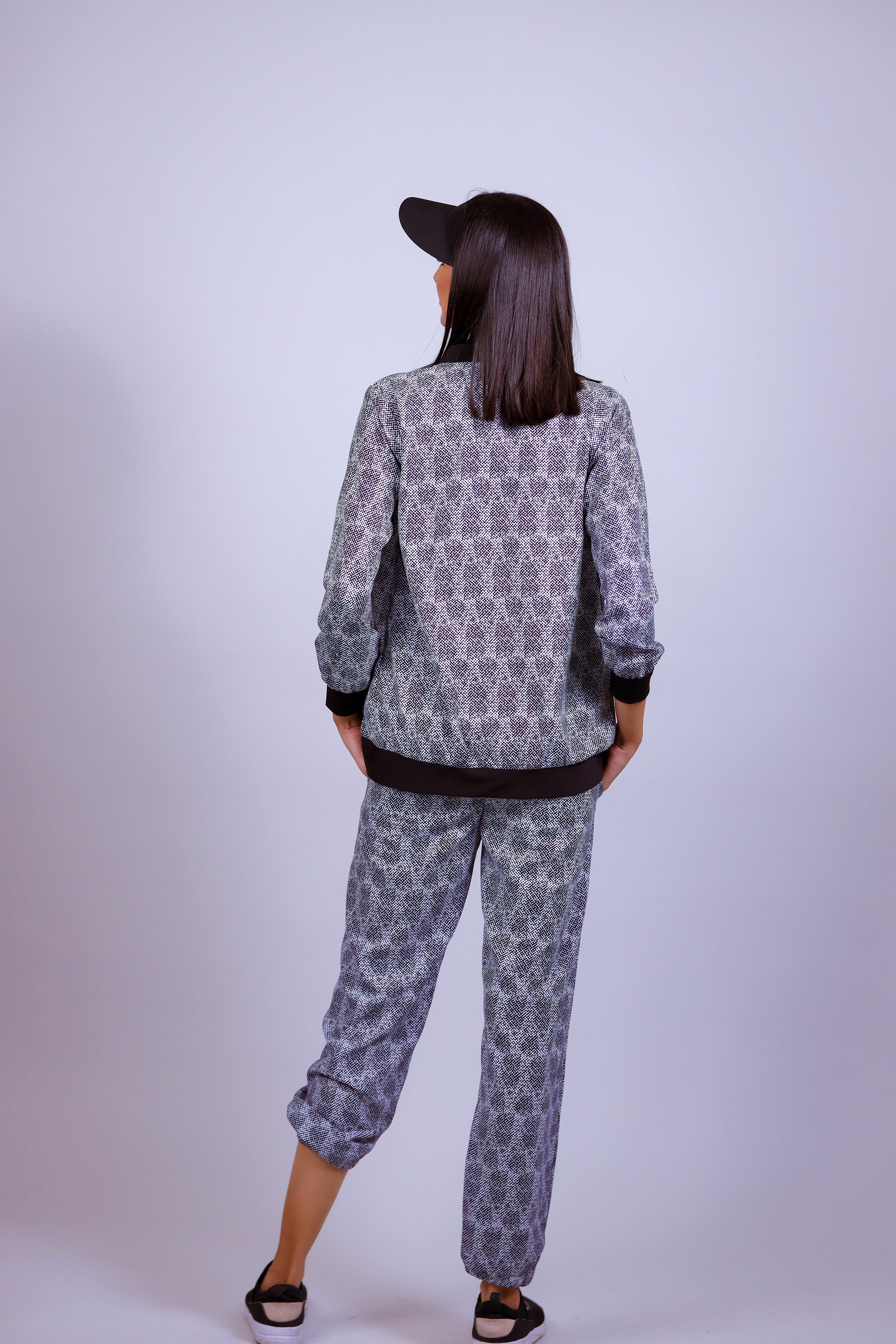 Salt & Pepper Jogger Set - Neetika Chopra