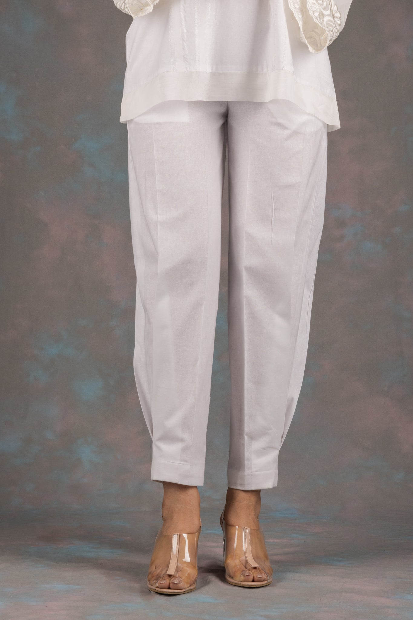 Scotch Mist Embroidered Cotton Co-ord Cet - Neetika Chopra
