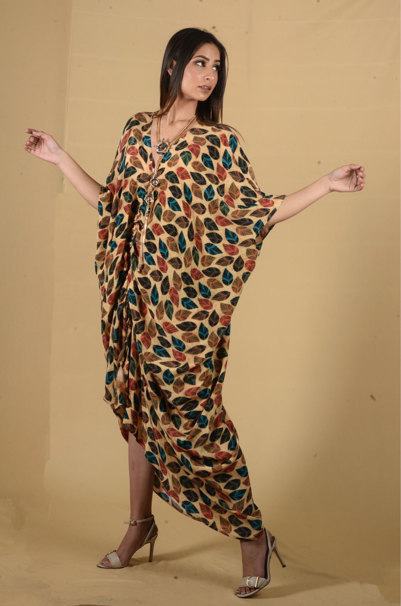 Tropical Crepe Dress - Neetika Chopra